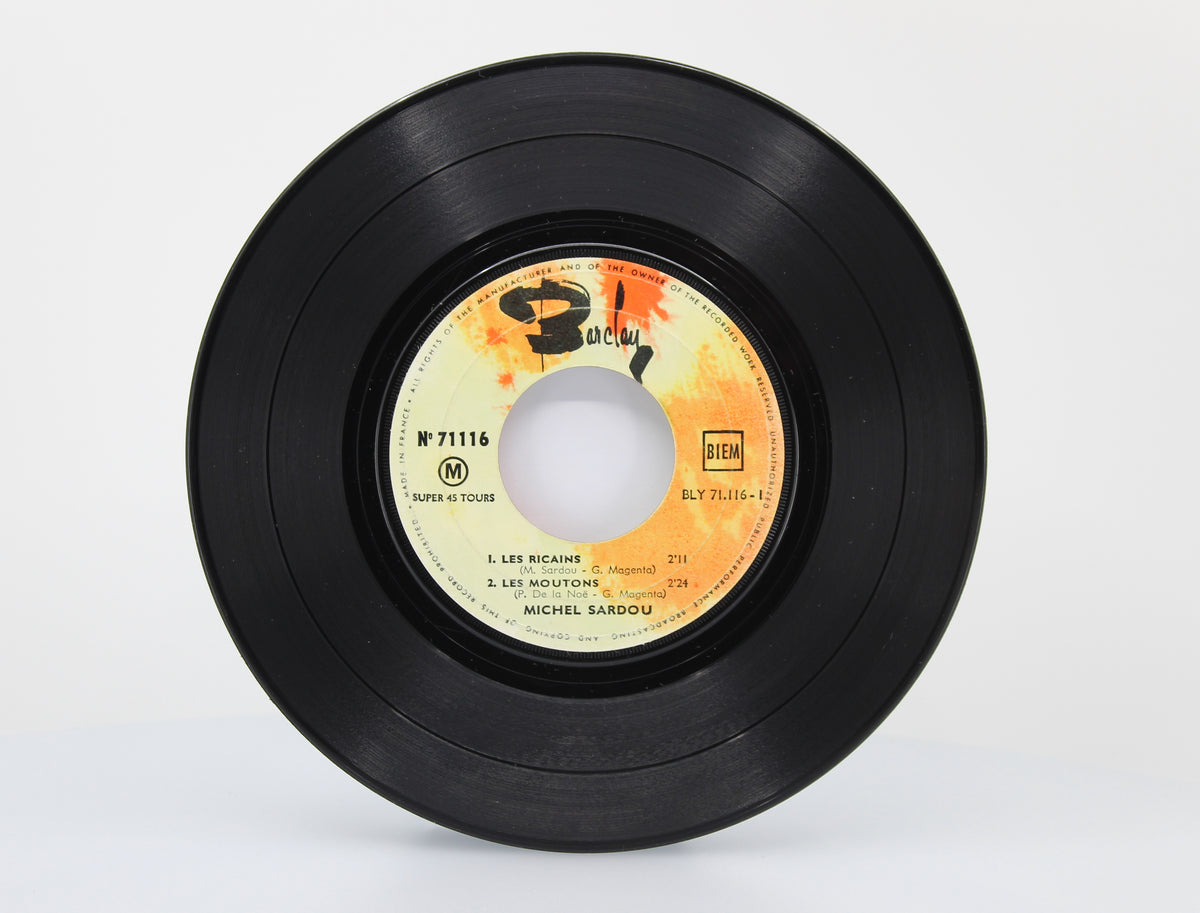 Michel Sardou, Les Ricains, Vinyl 7&quot; (45 RPM), France 1967 (CD 1337)