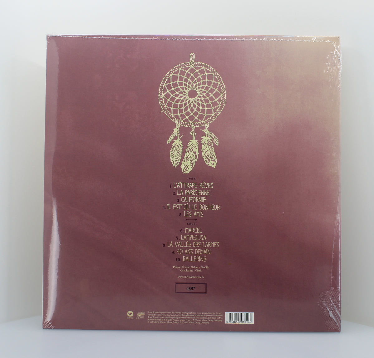 Christophe Mae - L&#39;Attrape-Rêves, Vinyl, LP, Album, Limited Edition, Numbered, France 2016 (Various diff)