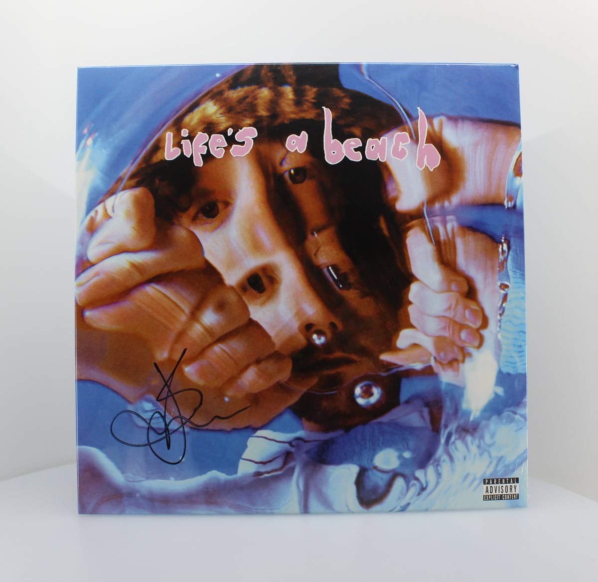 Easy Life ‎– Life&#39;s A Beach, Vinyl, LP, Album, Transparent Purple, Signed, UK 2021