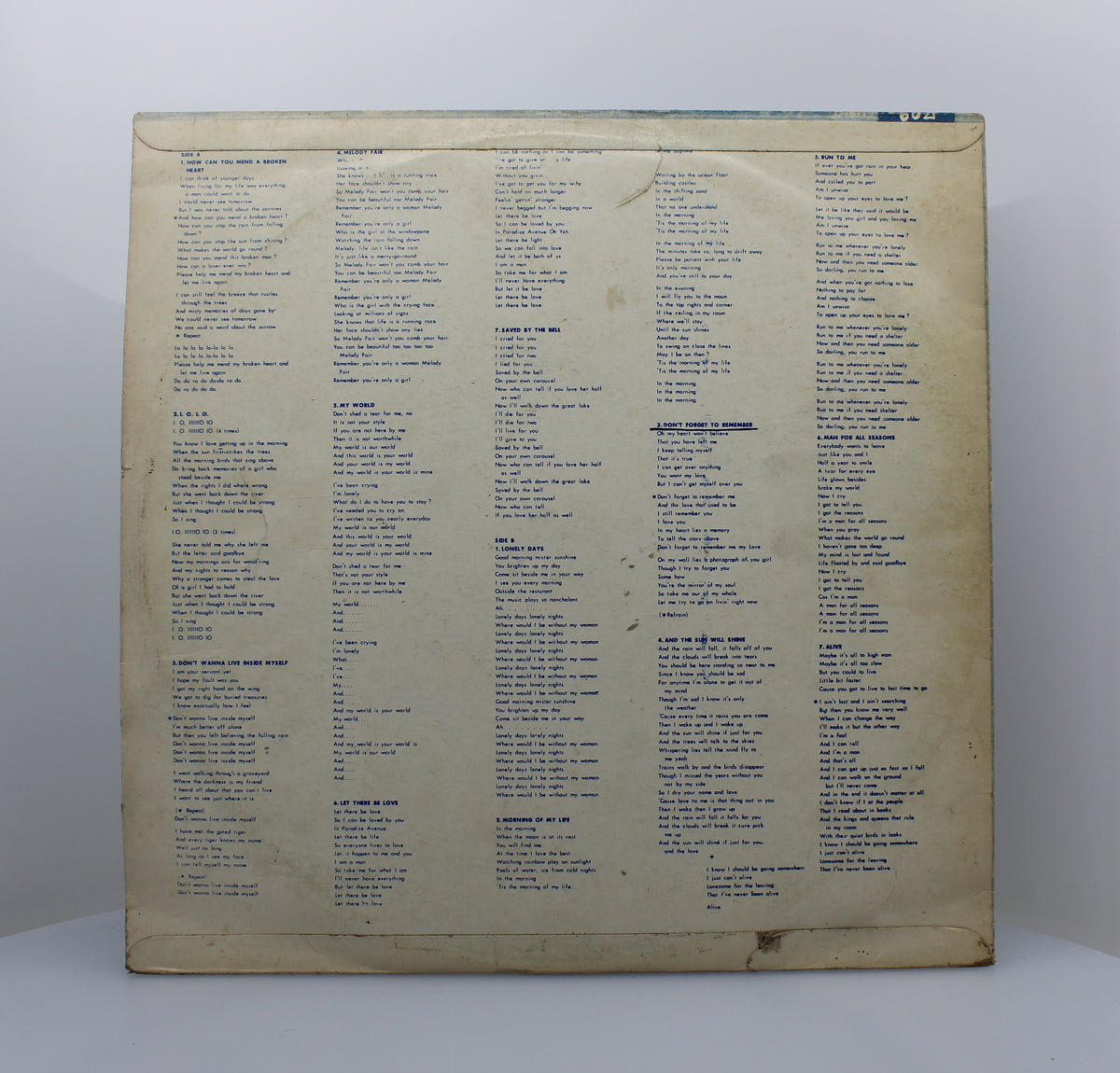 Bee Gees - Vol2, Vinyl, LP, Compilation, Unofficial Release,