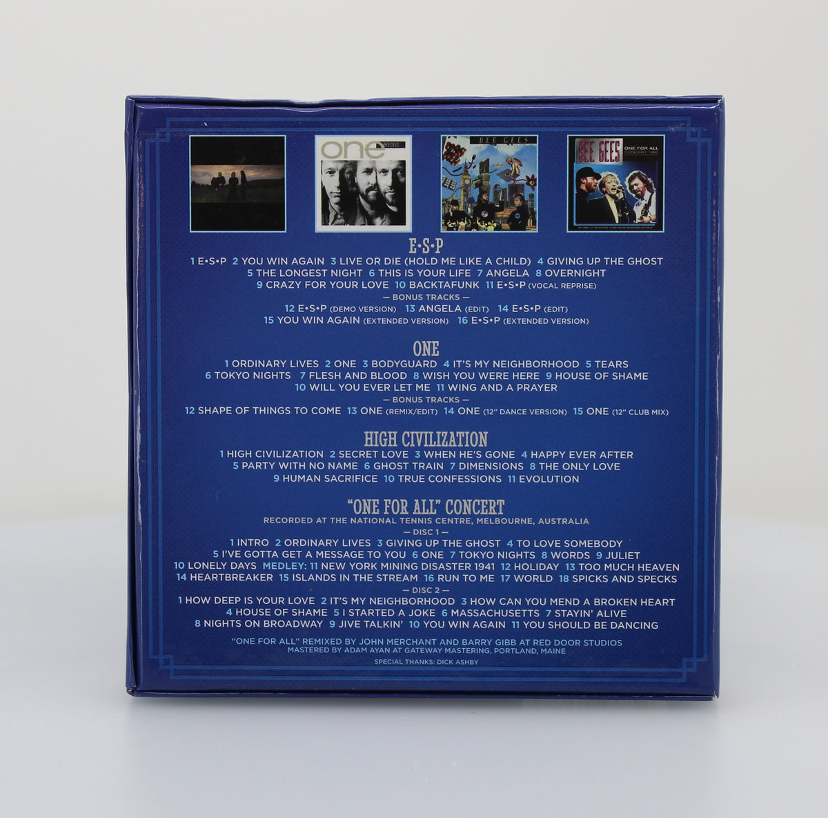 Bee Gees - The Warner Bros. Years 1987-1991, 5 CD Box, Europe 2014
