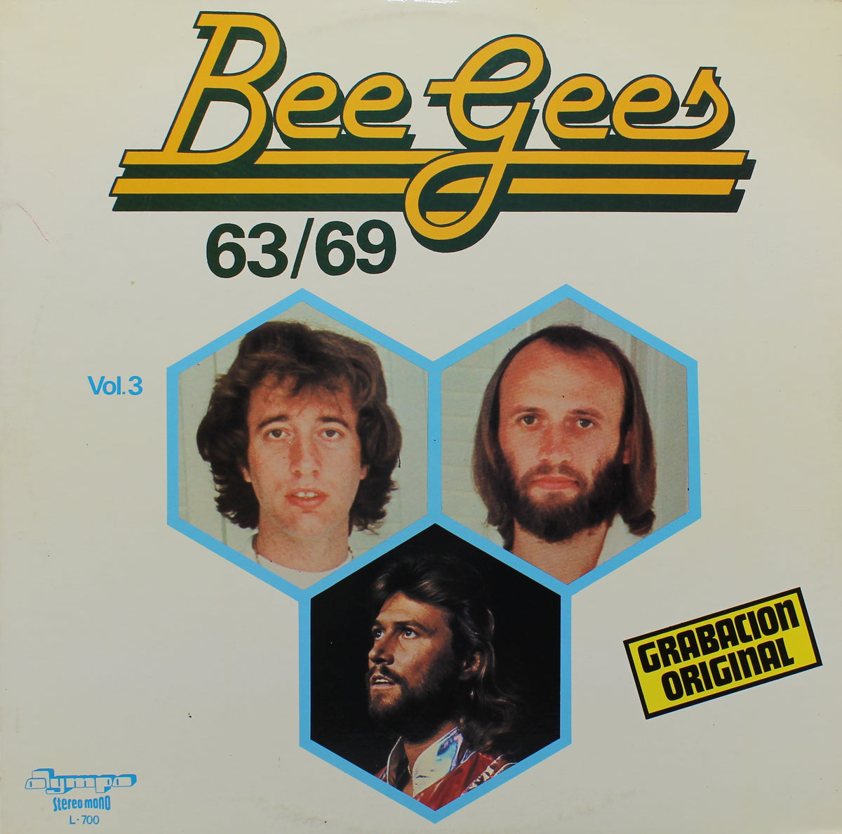 Bee Gees ‎– 63/69 (Vol.3), Vinyl, LP, Compilation, Spain 1979