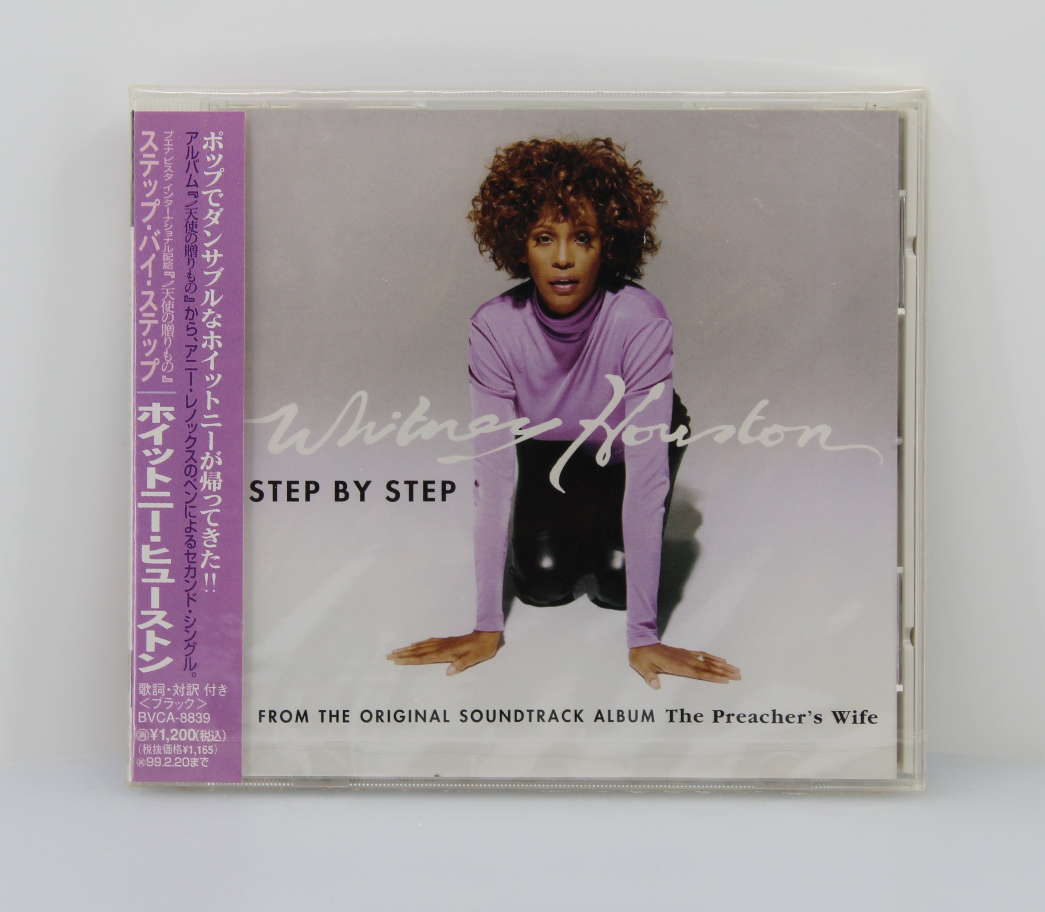 Whitney Houston ‎– Step By Step, CD Single, Japan 1997 - preciousvinyl