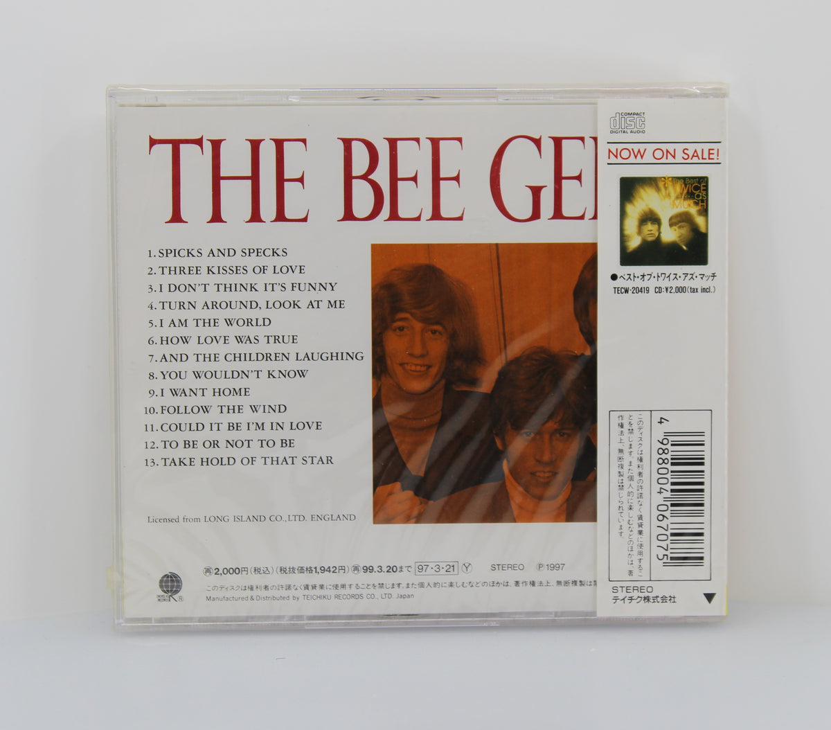 Bee Gees – Anthology 1963-1966, CD, Compilation, Japan 1997