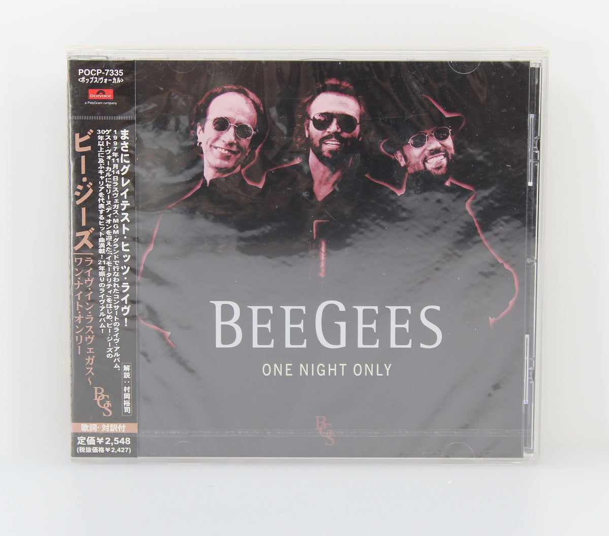 Bee Gees – One Night Only, CD, HDCD, Album, Promo, Japan 1998