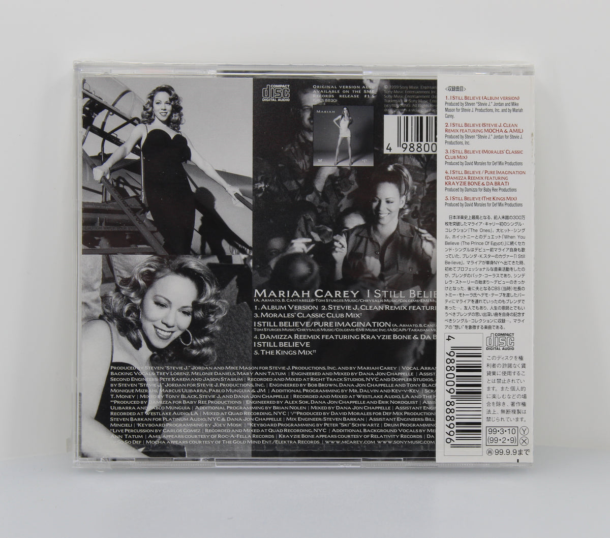 Mariah Carey -  I Still Believe, CD Single, Japan 1999