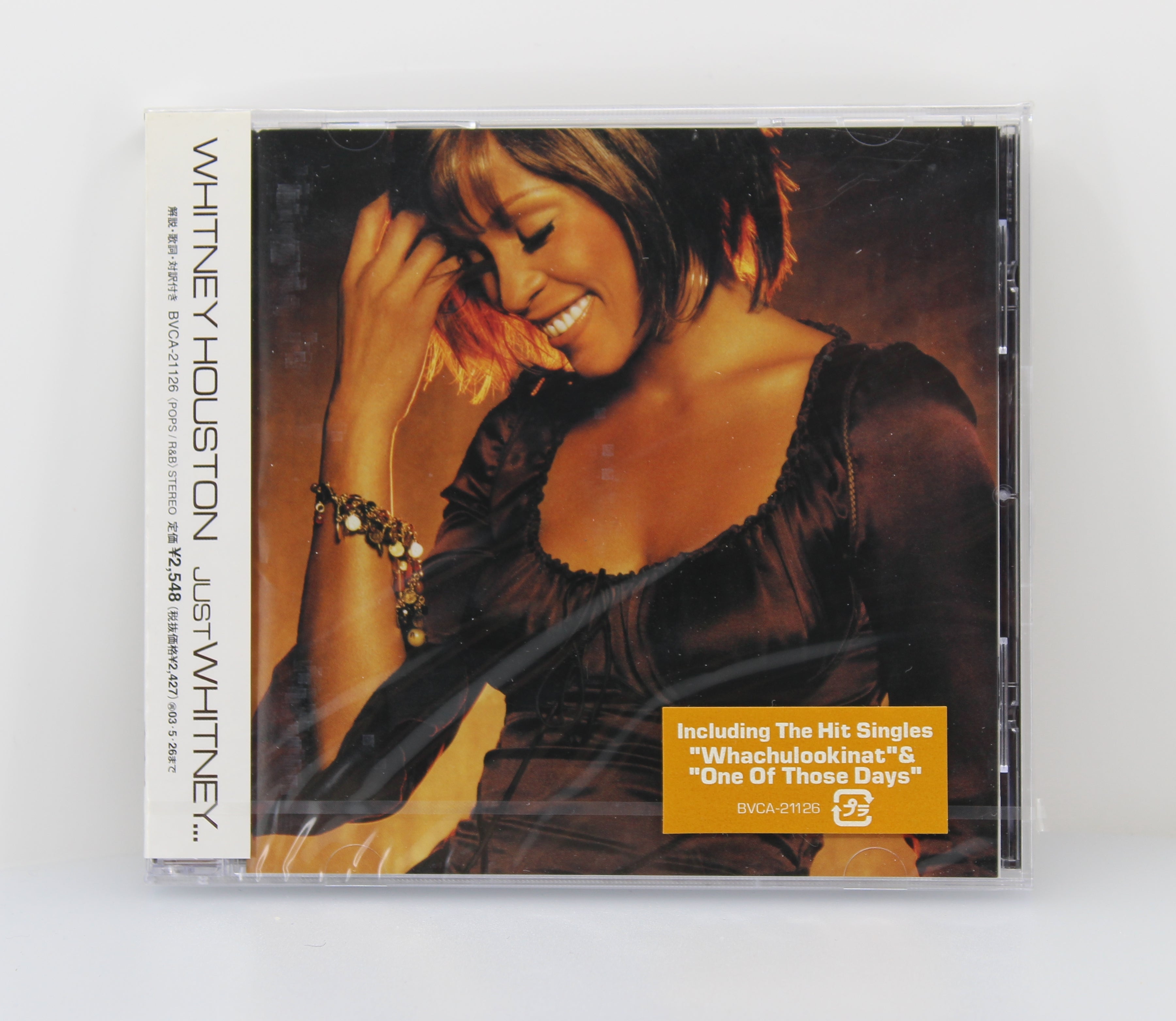 Whitney Houston – Just Whitney, CD Album, Japan 2002