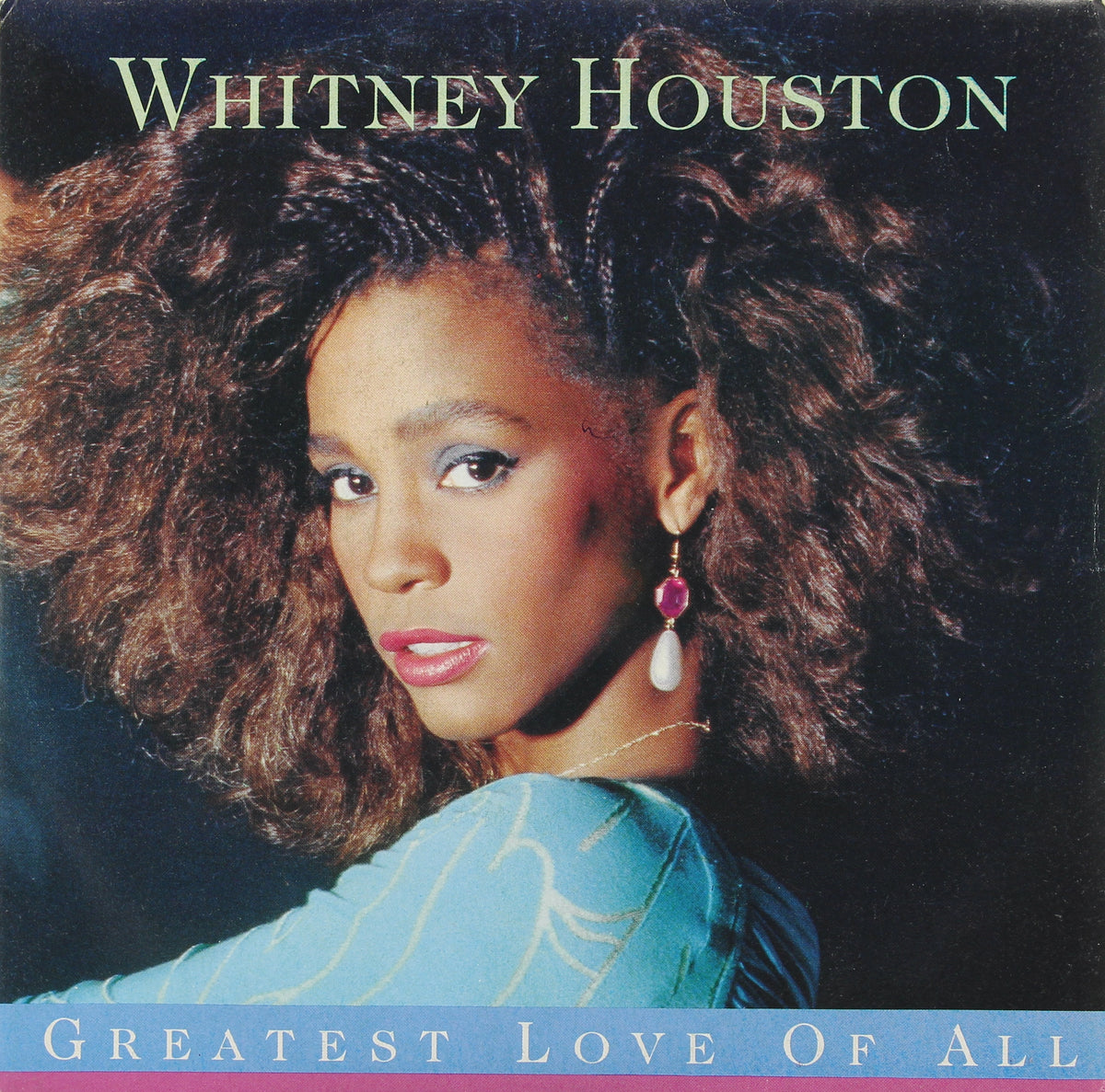 Whitney Houston - Greatest Love Of All, Vinyl, 7&quot;, Single, Promo, Italy 1986