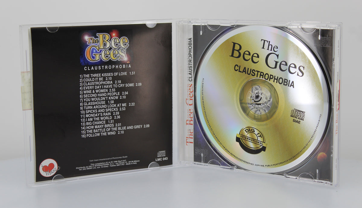 Bee Gees - Claustrophobia, CD, Italy 1996