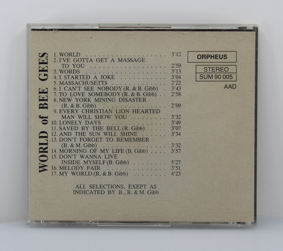 Bee Gees - World Of Bee Gees, CD