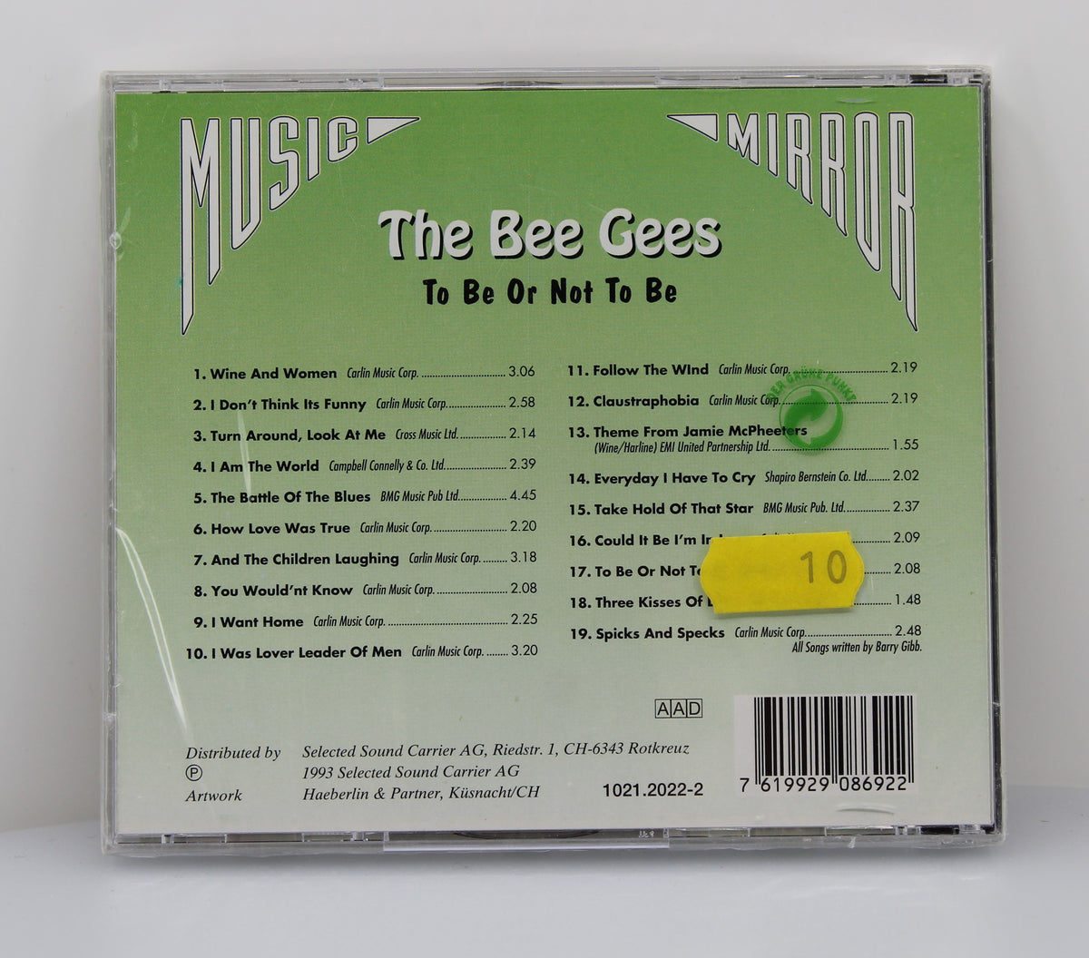 Bee Gees – Turn Around, Look At Me, CD, Compilation, Switzerland 1993