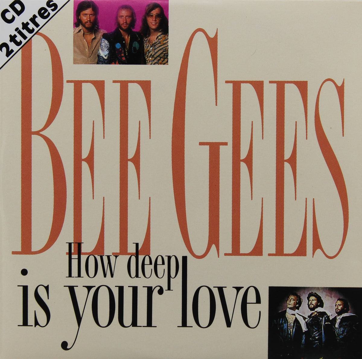 Bee Gees - How Deep Is Your Love, CD, Single, Promo, France 1992