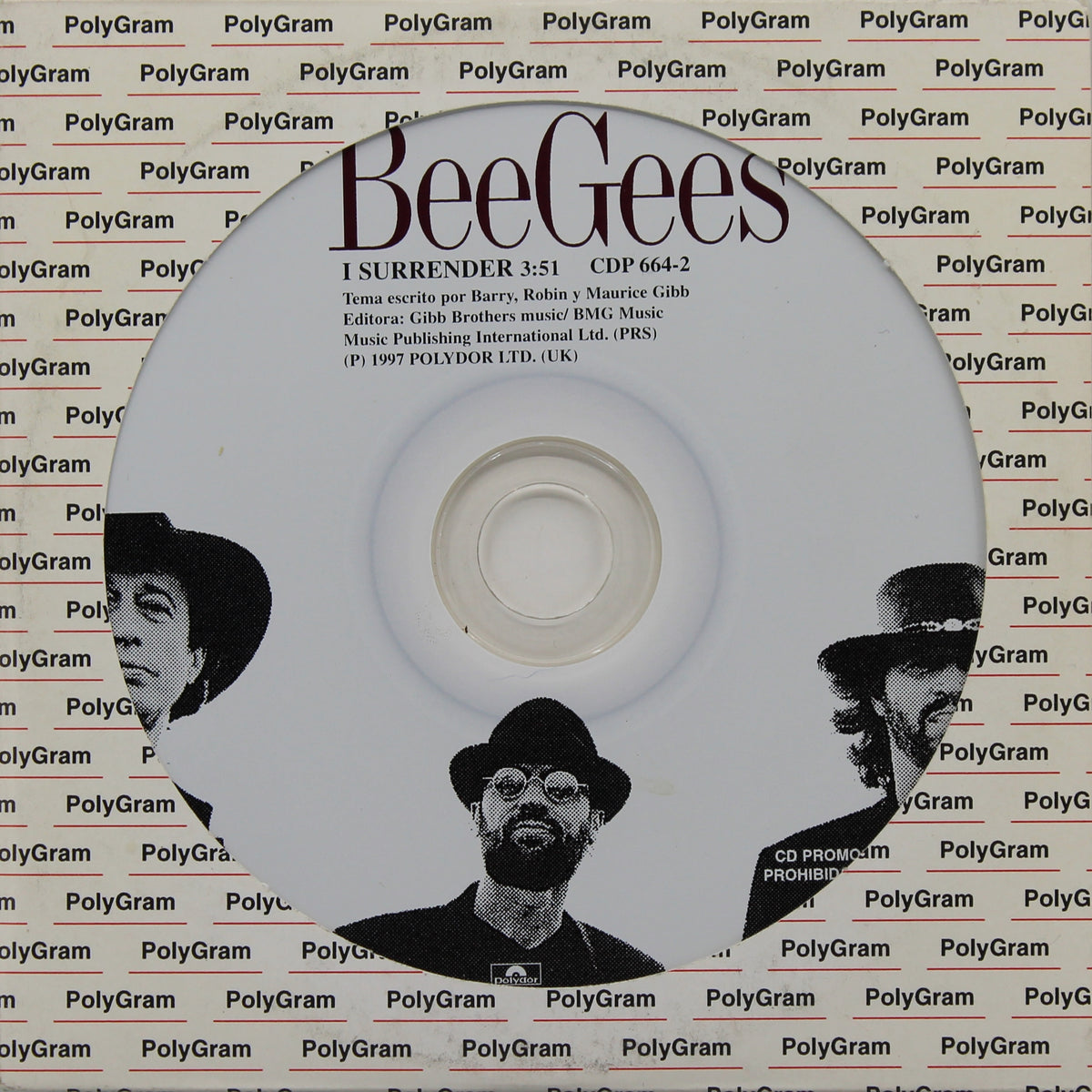 Bee Gees – I Surrender, CD, Single, Promo, Mexico 1997