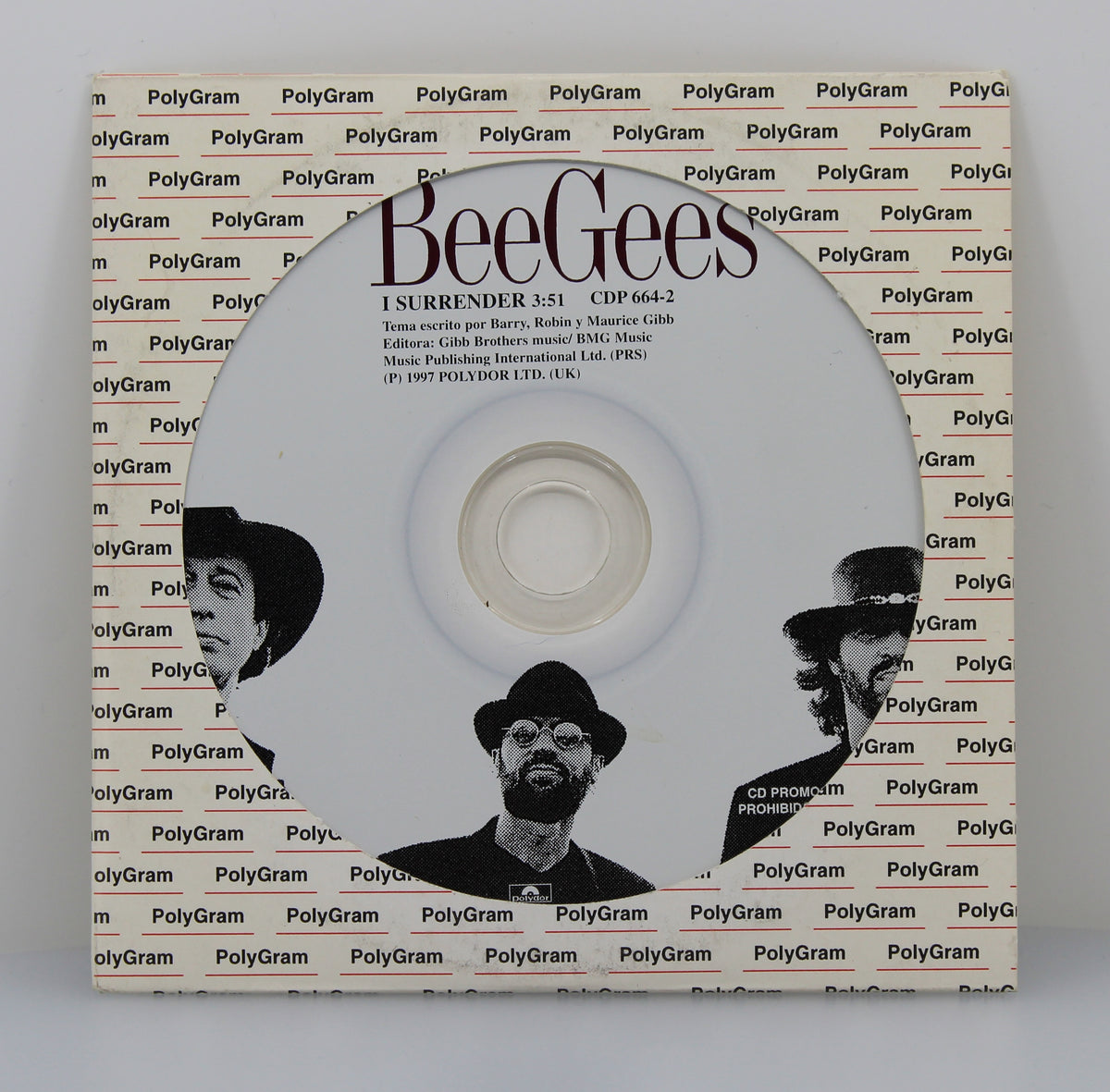 Bee Gees – I Surrender, CD, Single, Promo, Mexico 1997