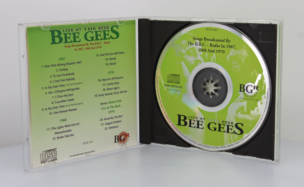 Bee Gees – Live At The Beep, CD, Compilation, Unofficial Release, Luxembourg 1994