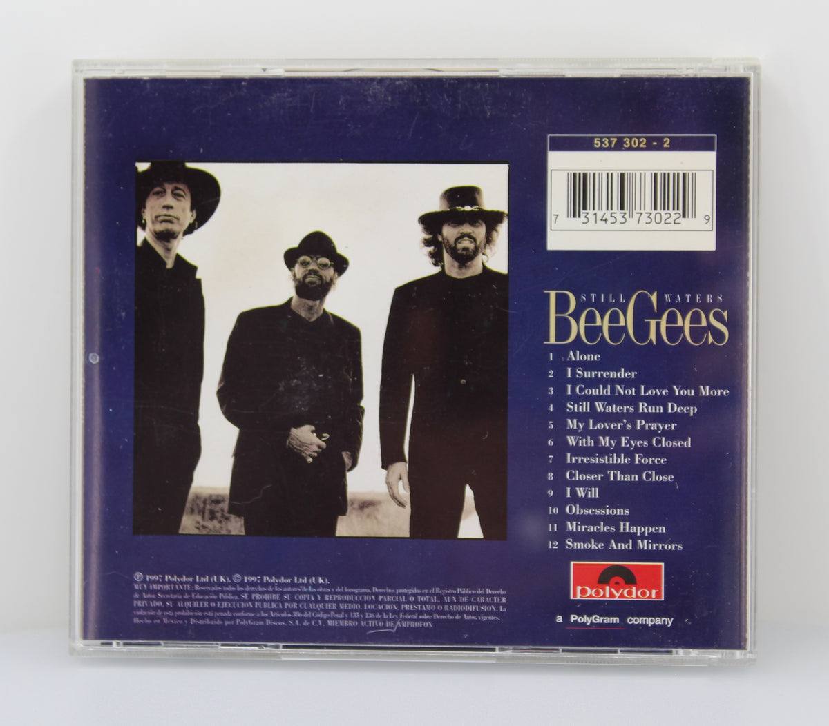Bee Gees - Still Waters, CD, Album. Mexico 1997