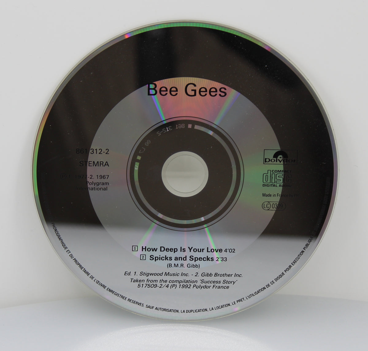 Bee Gees - How Deep Is Your Love/Spicks And Specks &quot;Live&quot; Album-Cover  Mehr Bilder Bee Gees – How Deep Is Your Love/Spicks And Specks &quot;Live&quot;, CD, Single, France 1992