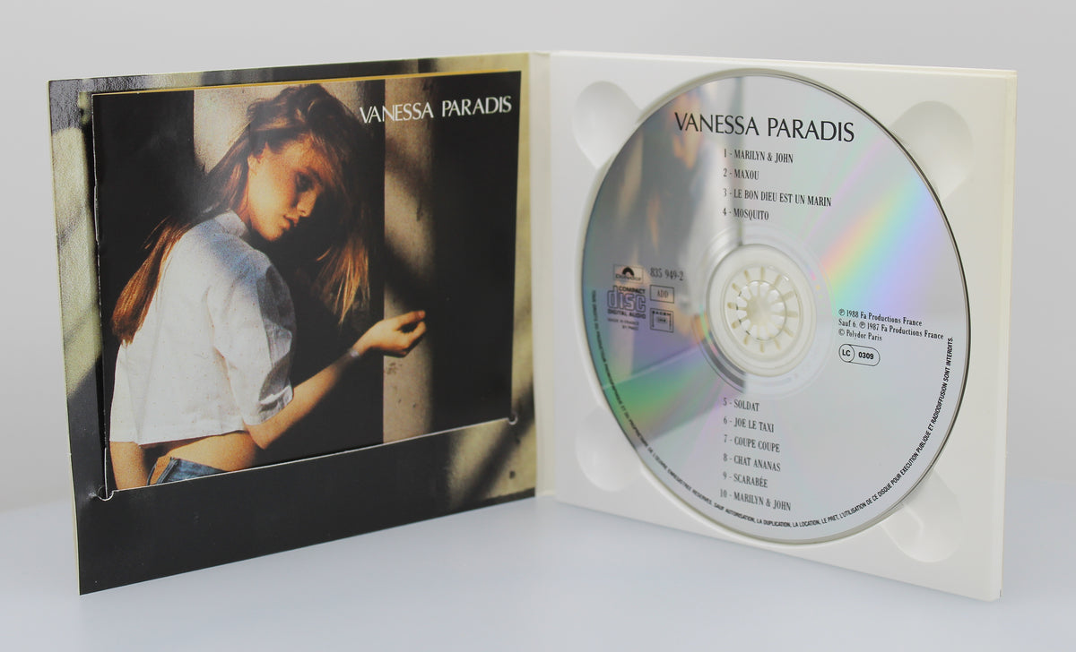 Vanessa Paradis – M &amp; J, CD, Reissue, Digipak. France 1997 (Various diff)