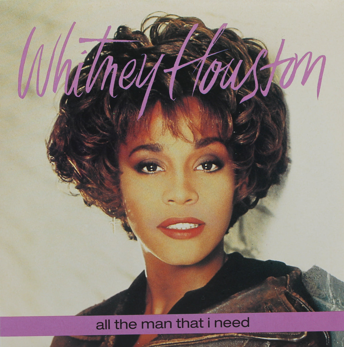 Whitney Houston ‎– All The Man That I Need, Vinyl, 7&quot;, 45 RPM, Single, Stereo, France 1990