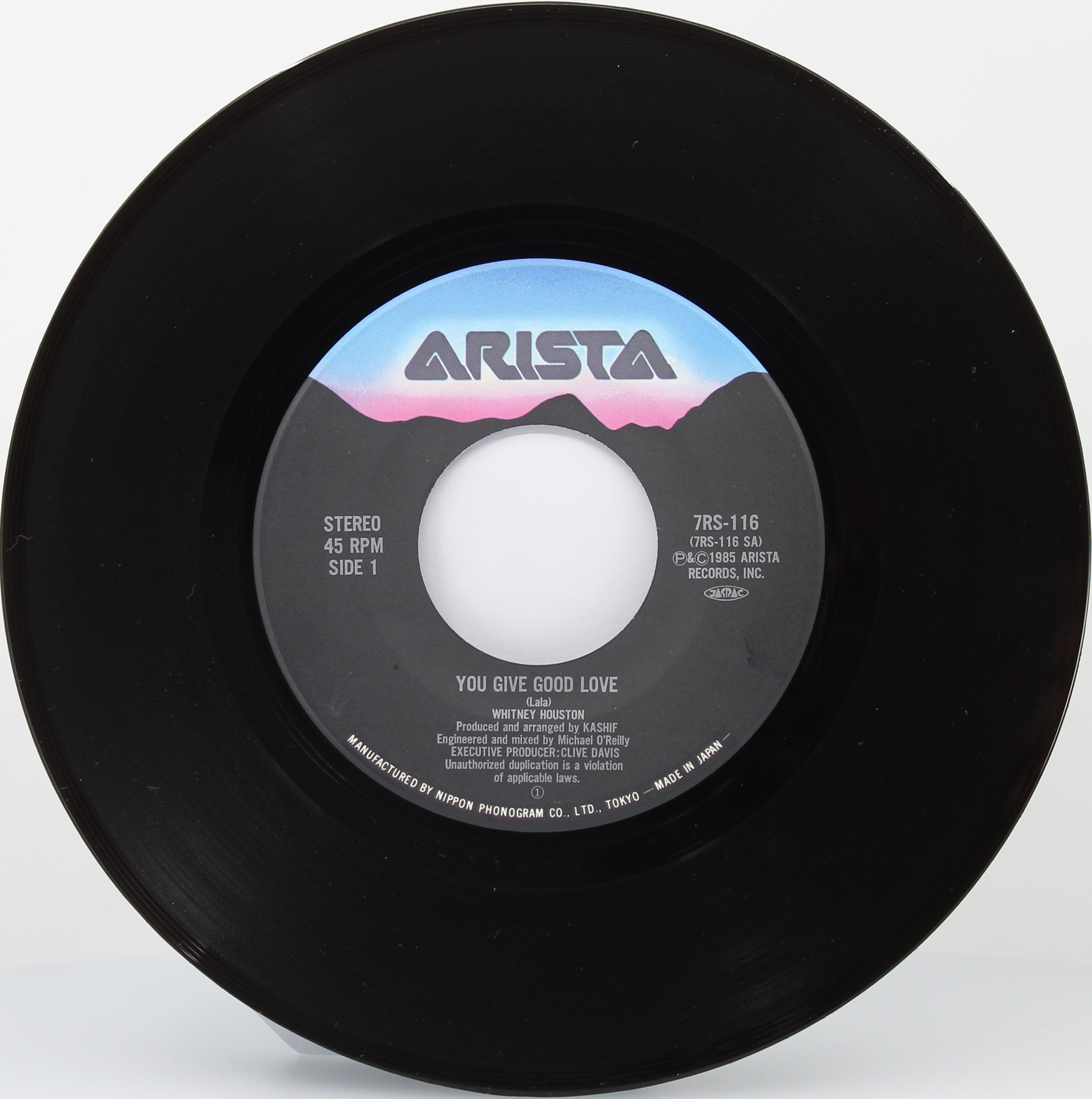 Whitney Houston ‎– You Give Good Love, Vinyl, 7