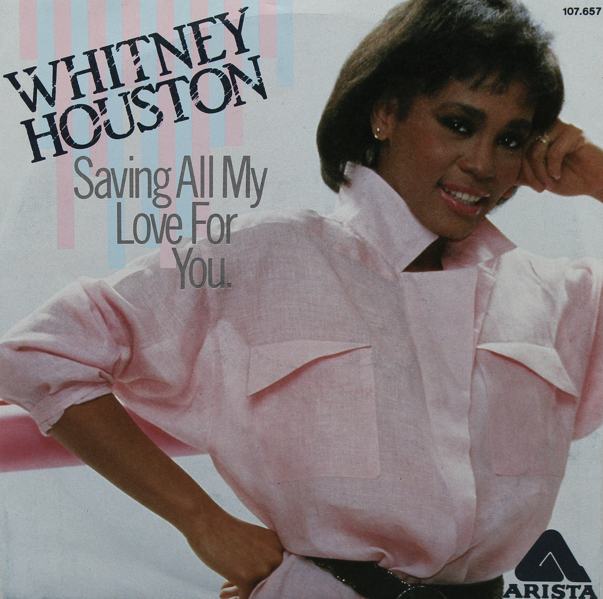 Whitney Houston – Saving All My Love For You, Vinyl, 7&quot;, 45 RPM, Single, Europe 1985