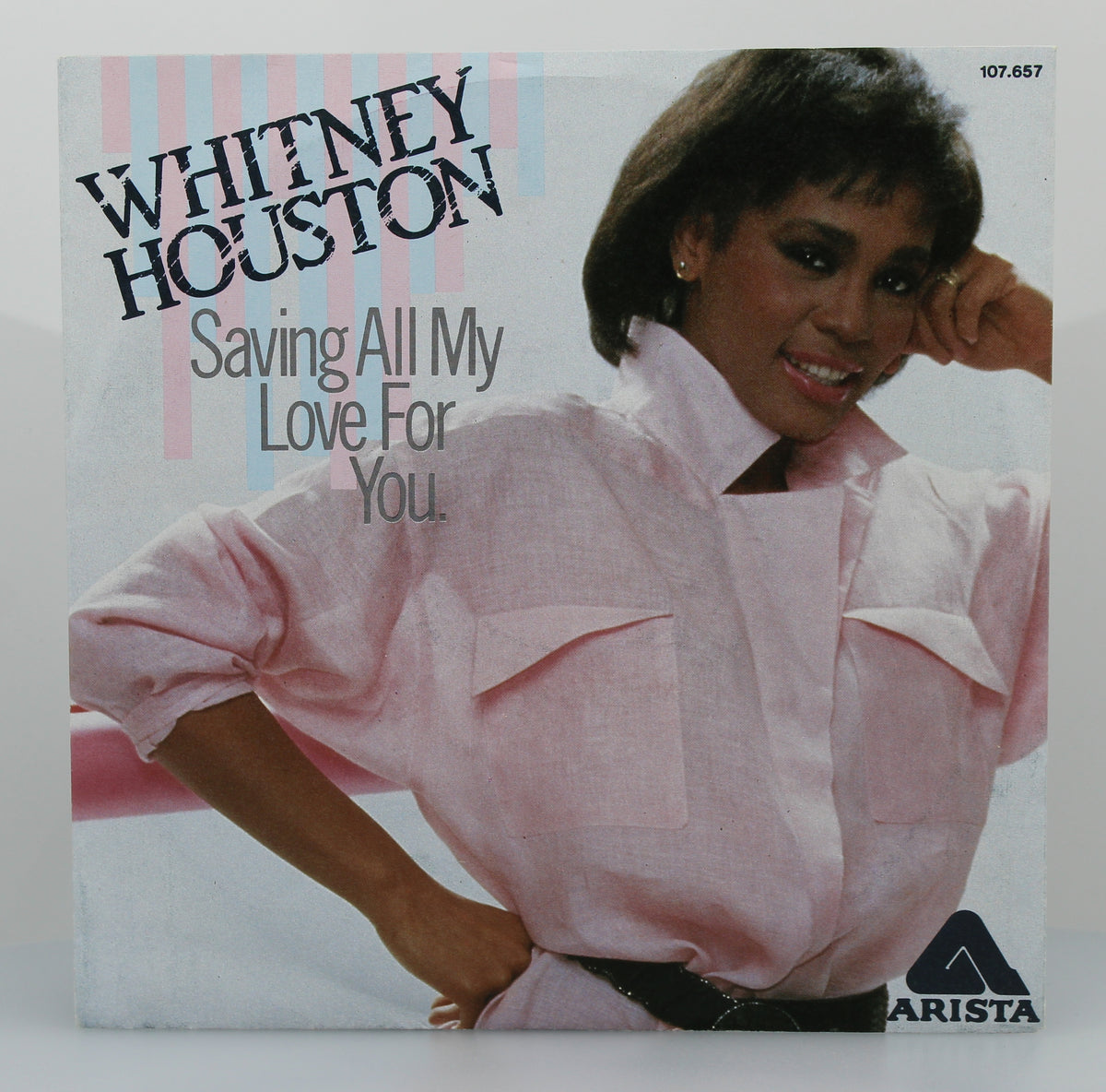 Whitney Houston – Saving All My Love For You, Vinyl, 7&quot;, 45 RPM, Single, Europe 1985