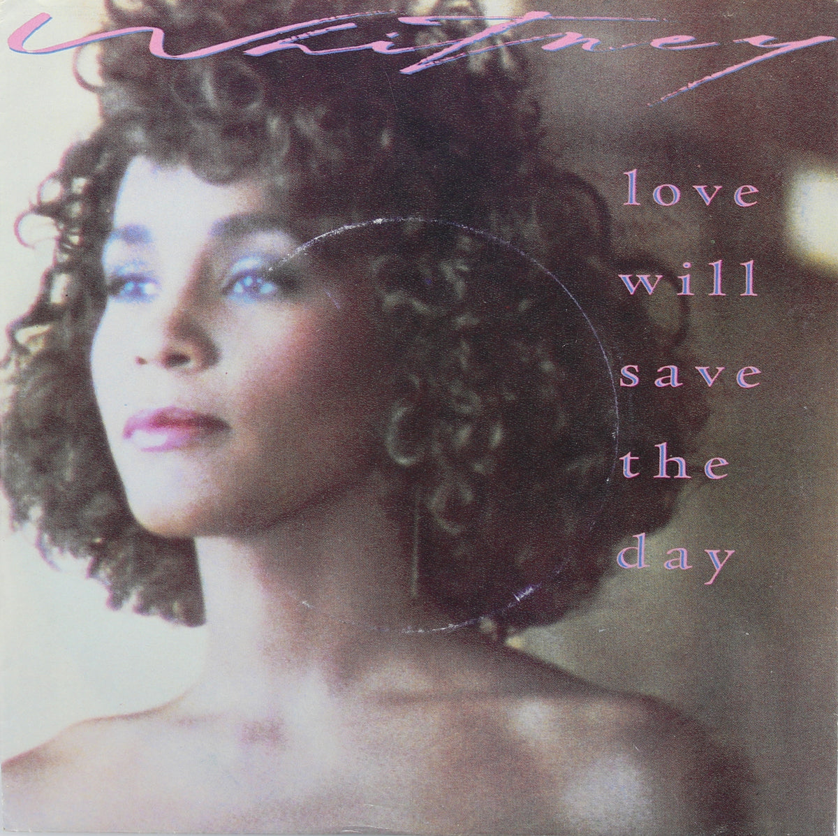 Whitney Houston ‎– Love Will Save The Day, Vinyl, 7&quot;, 45 RPM, Single, Portugal 1988