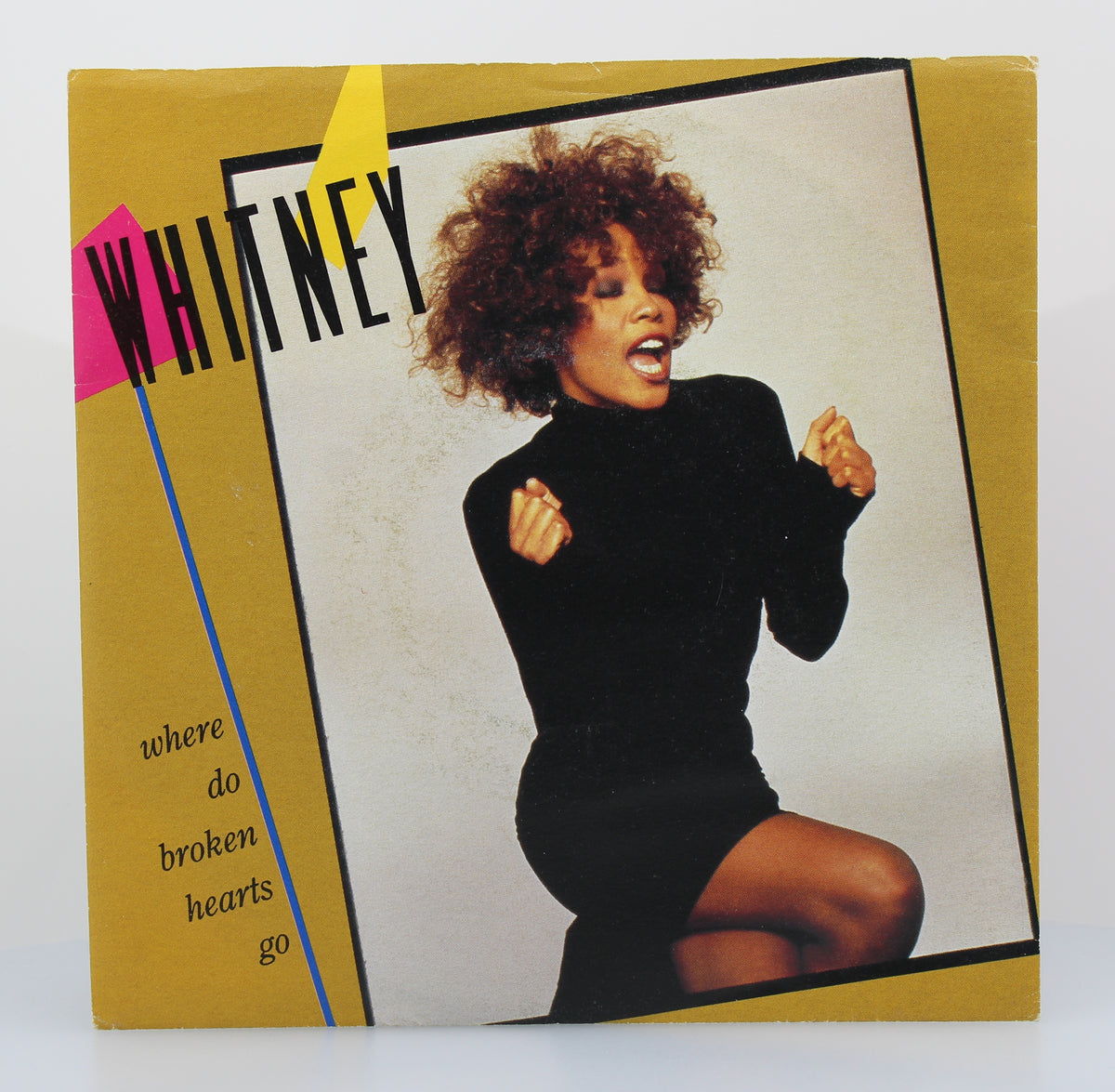 Whitney Houston ‎– Where Do Broken Hearts Go, Vinyl, 7&quot;, Single, 45 RPM, Italy 1988