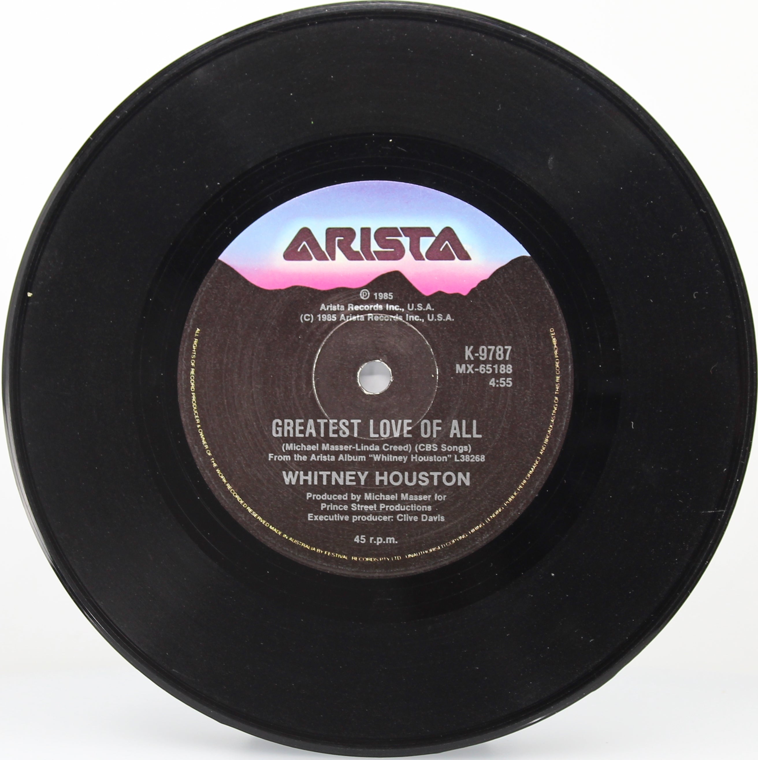 Whitney Houston ‎– You Give Good Love, Vinyl, 7