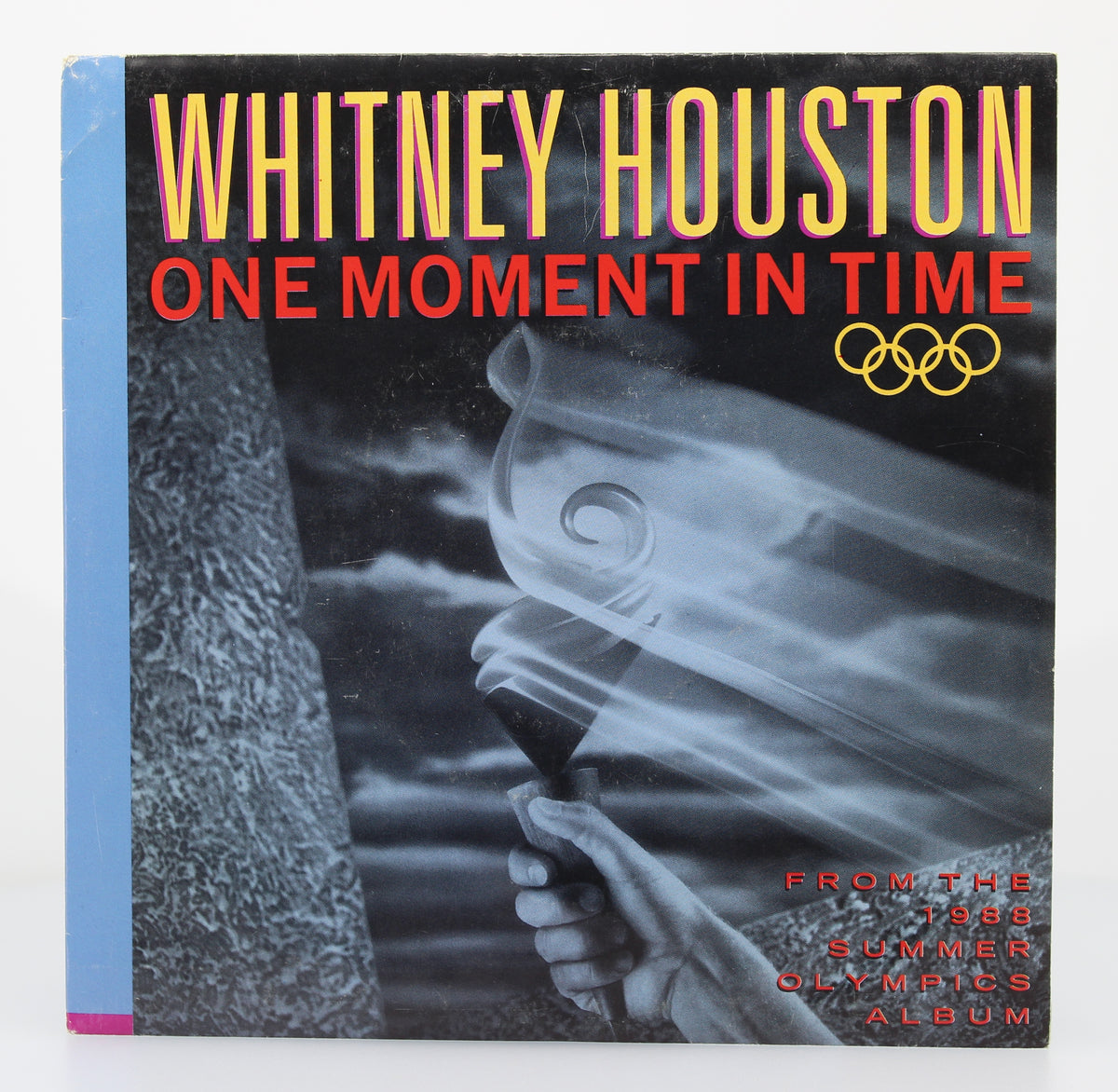 Whitney Houston – One Moment In Time, Vinyl, 7&quot;, 45 RPM, Single, Spain 1988