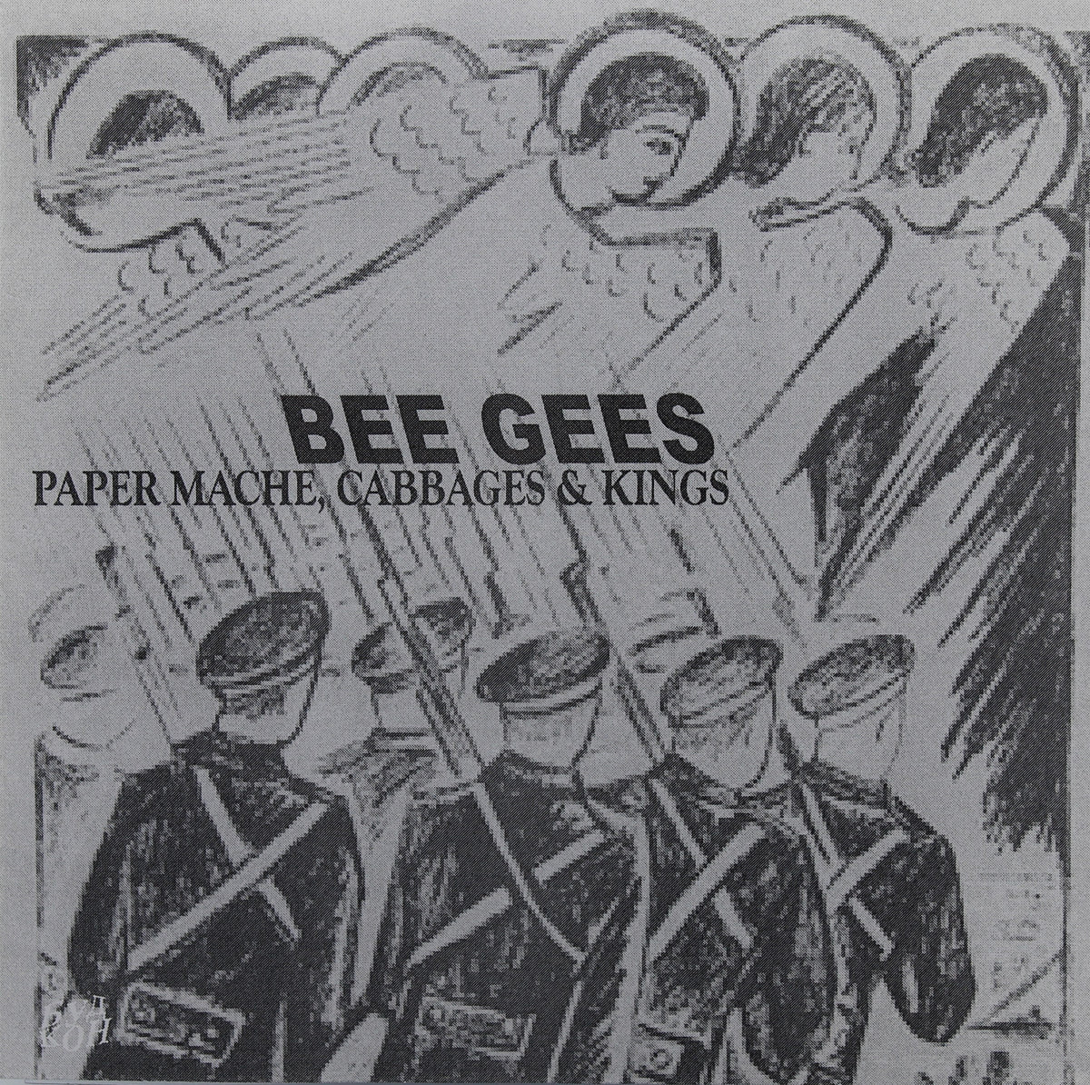 Bee Gees - Paper Mache, Cabbages &amp; Kings, Flexi-disc, 5½&quot;, 45 RPM, Single Sided, Unofficial Release, Russia