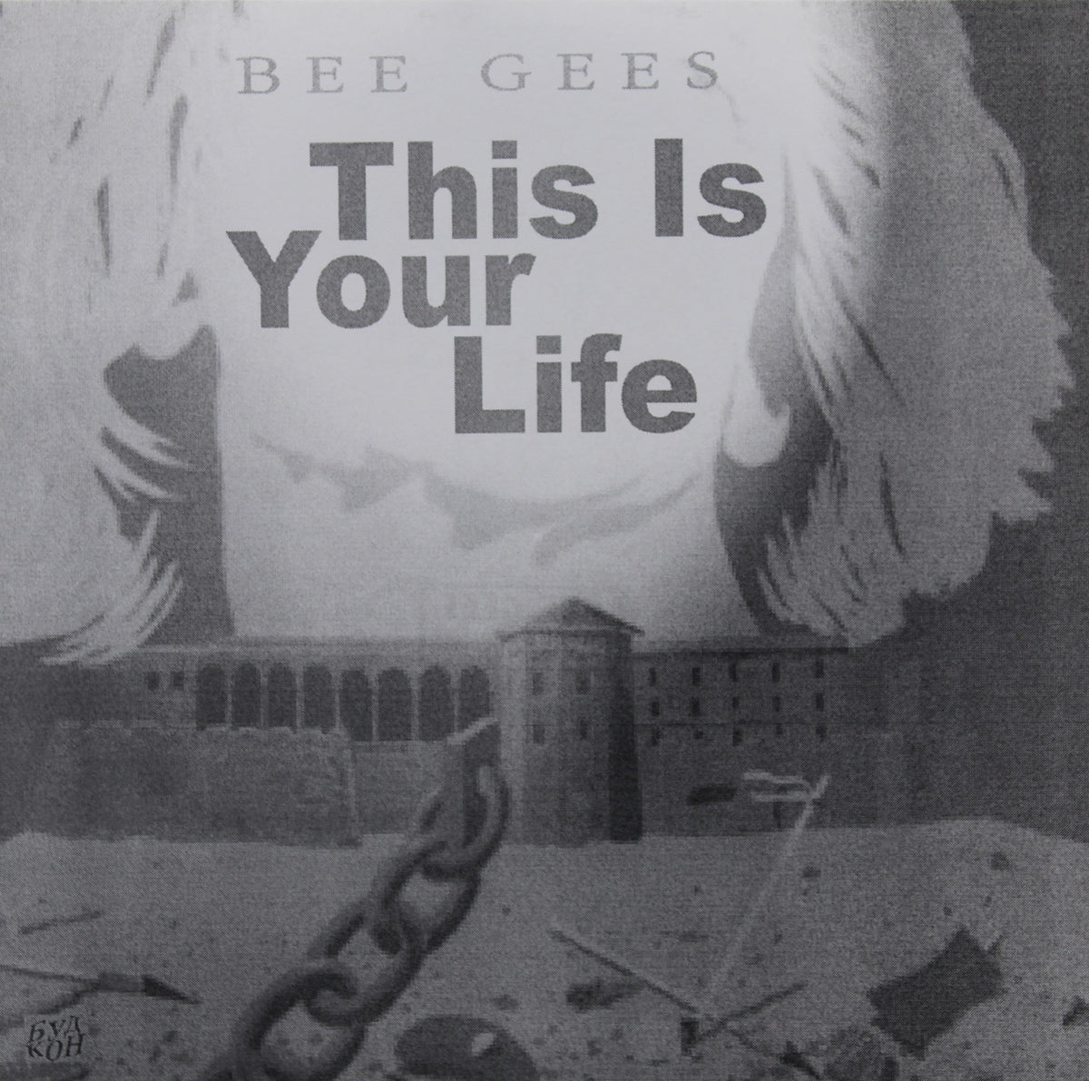 Bee Gees - This Is Your Life, Flexi-disc, 5½&quot;, 45 RPM, Single Sided, Unofficial Release, Russia