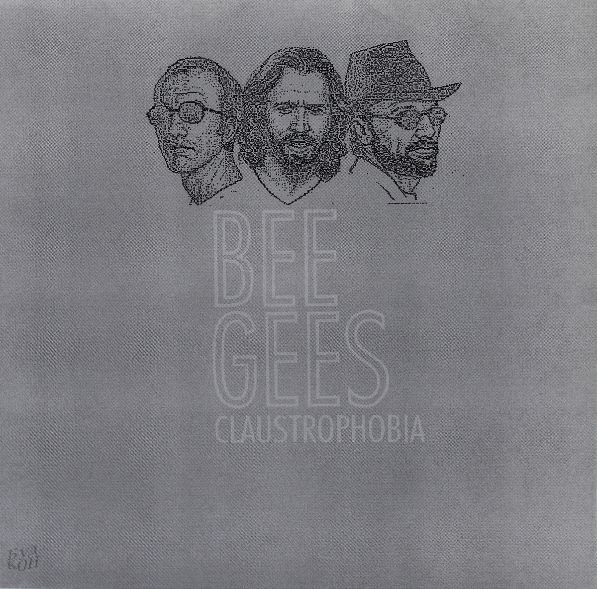 Bee Gees - Claustrophobia, Flexi-disc, 5½&quot;, 45 RPM, Single Sided, Unofficial Release, Russia