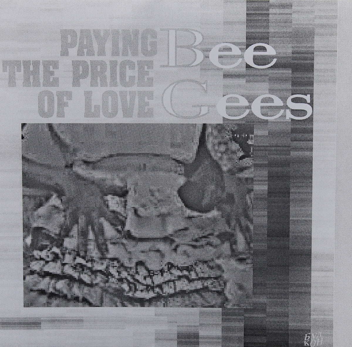Bee Gees - Playing The Price Of Love, Flexi-disc, 5½&quot;, 45 RPM, Single Sided, Unofficial Release, Russia