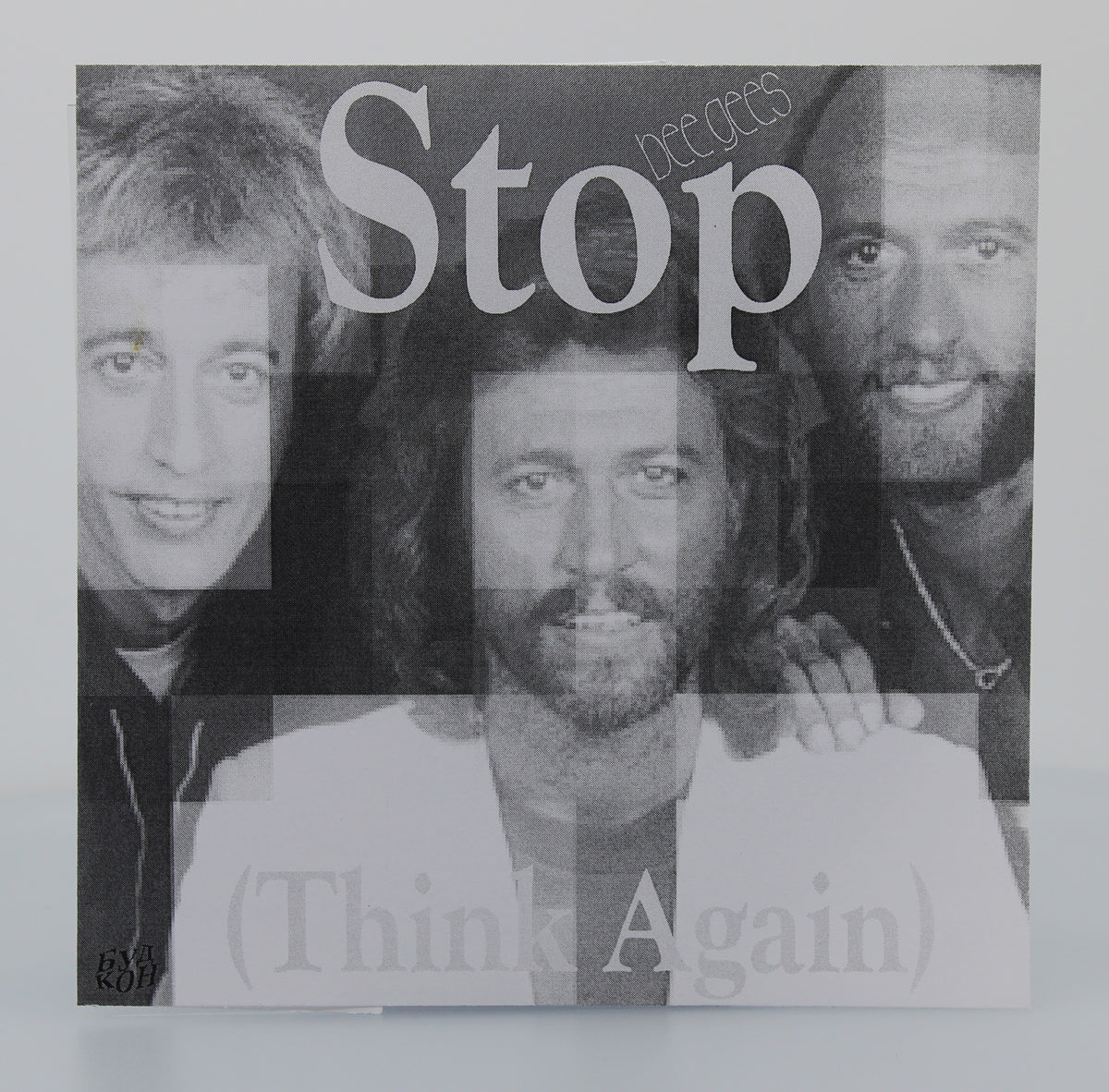 Bee Gees - Stop, Flexi-disc, 5½&quot;, 45 RPM, Single Sided, Unofficial Release, Russia