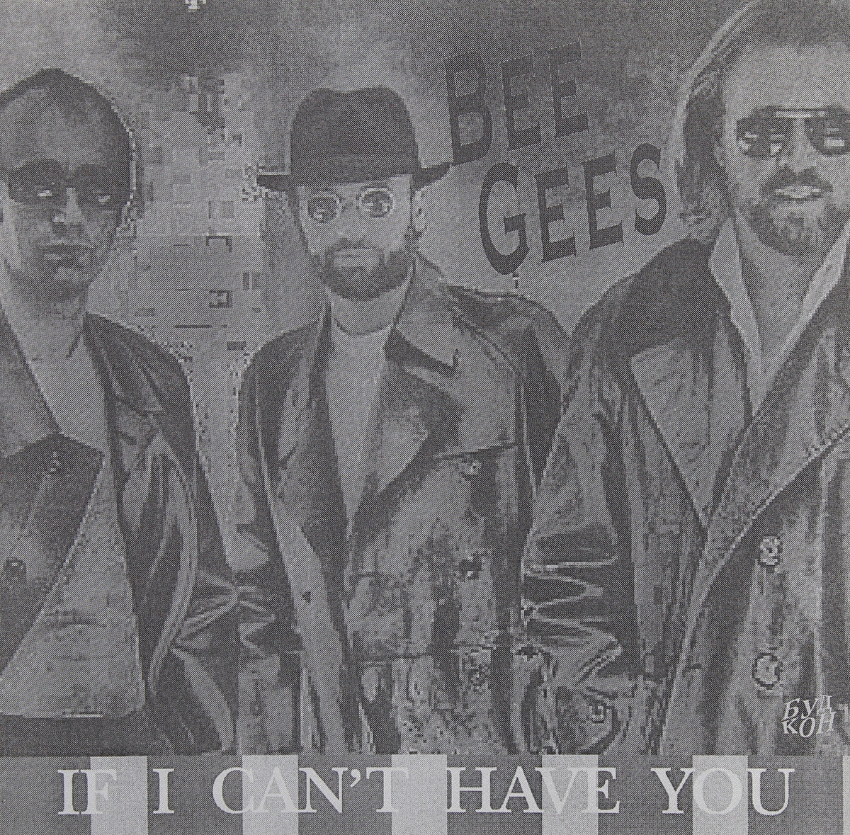 Bee Gees - If I Can&#39;t Have You, Flexi-disc, 5½&quot;, 45 RPM, Single Sided, Unofficial Release, Russia