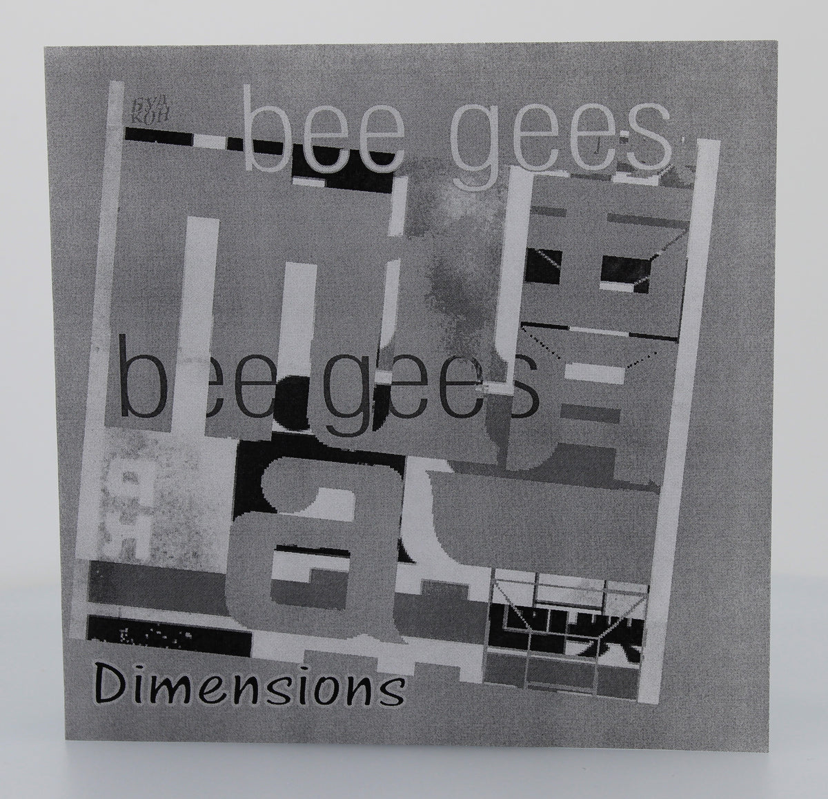 Bee Gees - Dimensions, Flexi-disc, 5½&quot;, 45 RPM, Single Sided, Unofficial Release, Russia
