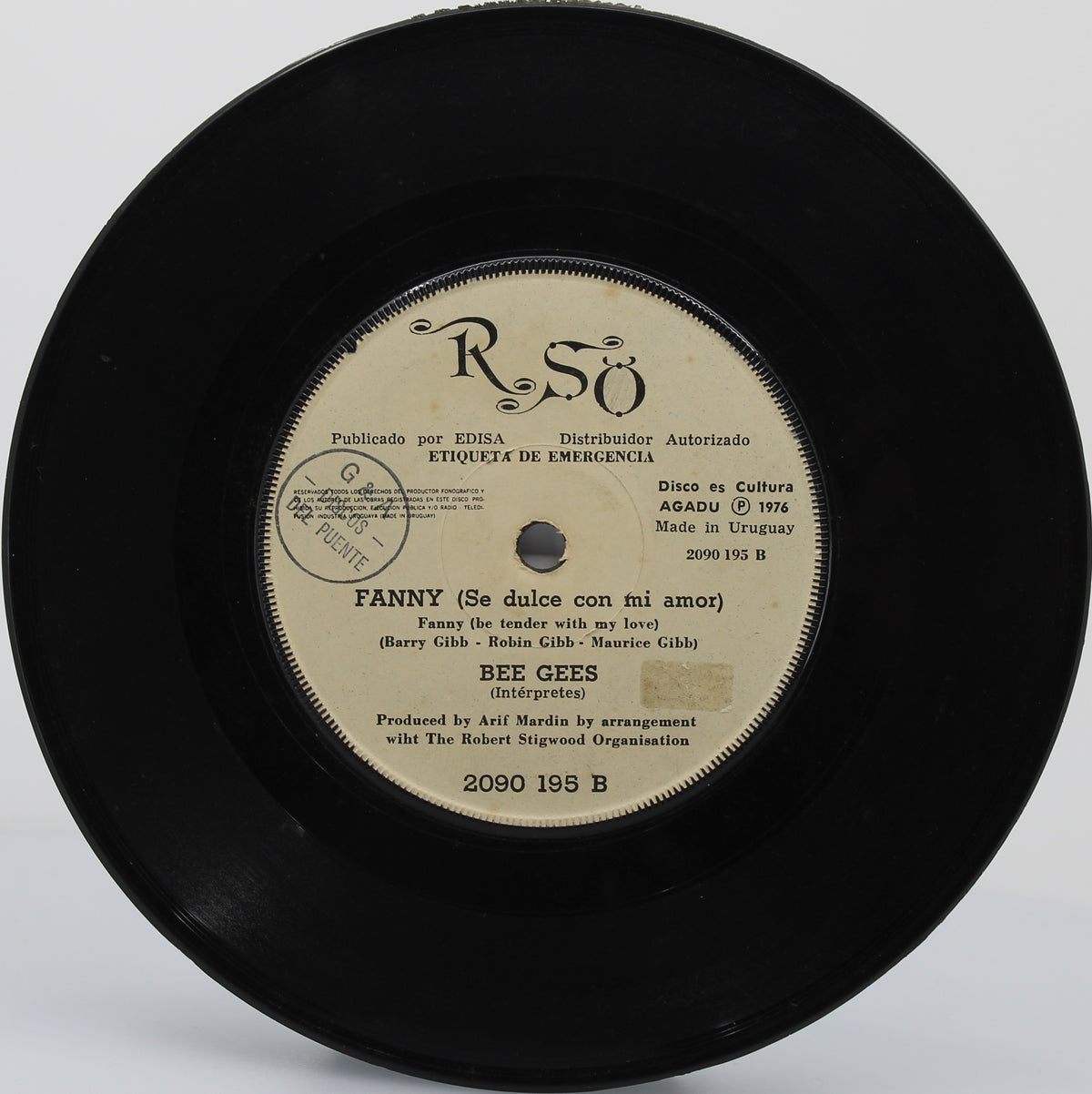 Bee Gees - You Should Be Dancing (Tendrias Que Estar Bailando), Vinyl, 7&quot;, 33 ⅓ RPM, Single, Uruguay 1976