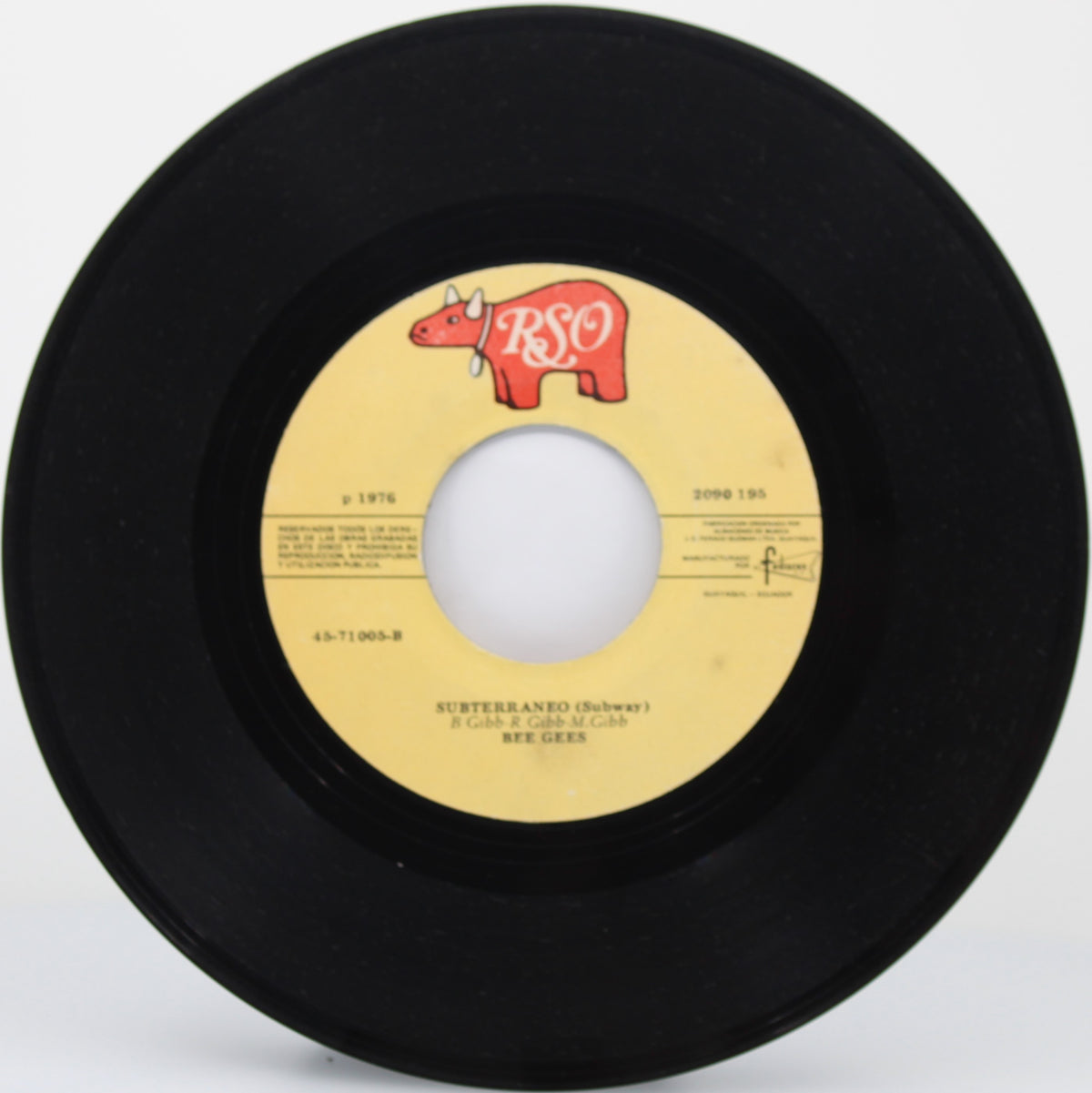 Bee Gees – Tu Deberias Estar Bailando = You Should Be Dancing, Vinyl, 7&quot;, Single, Stereo, Ecuador 1976