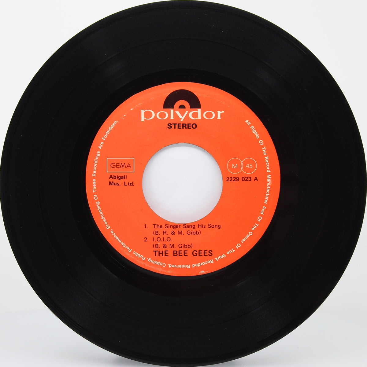 Bee Gees - I.O.I.O., Vinyl, 7&quot;, 45 RPM, EP, Mono