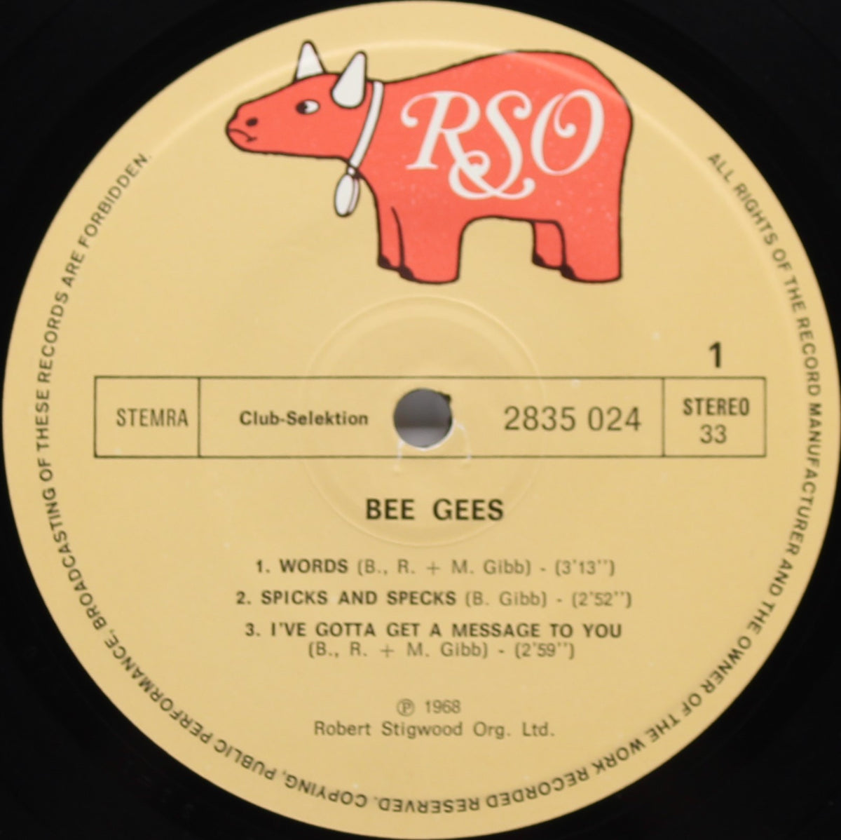 Bee Gees - Greatest Hits, Vinyl, 7&quot;, EP, 33 ⅓ RPM, Compilation, Club Edition, Germany