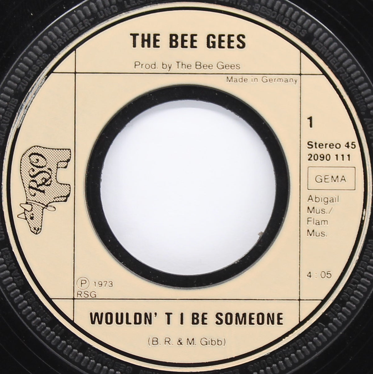 The Bee Gees – Wouldn&#39;t I Be Someone, Vinyl, 7&quot;, 45 RPM, Single, Stereo, Germany 1973