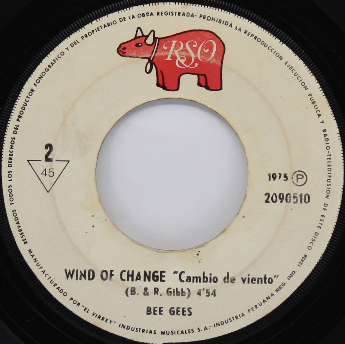 Bee Gees – Jive Talkin&#39;, Vinyl, 7&quot;, 45 RPM, Single, Peru