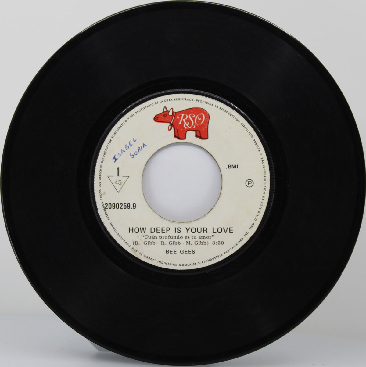Bee Gees – How Deep Is Your Love, Vinyl, 7&quot;, Single, 45 RPM, Peru