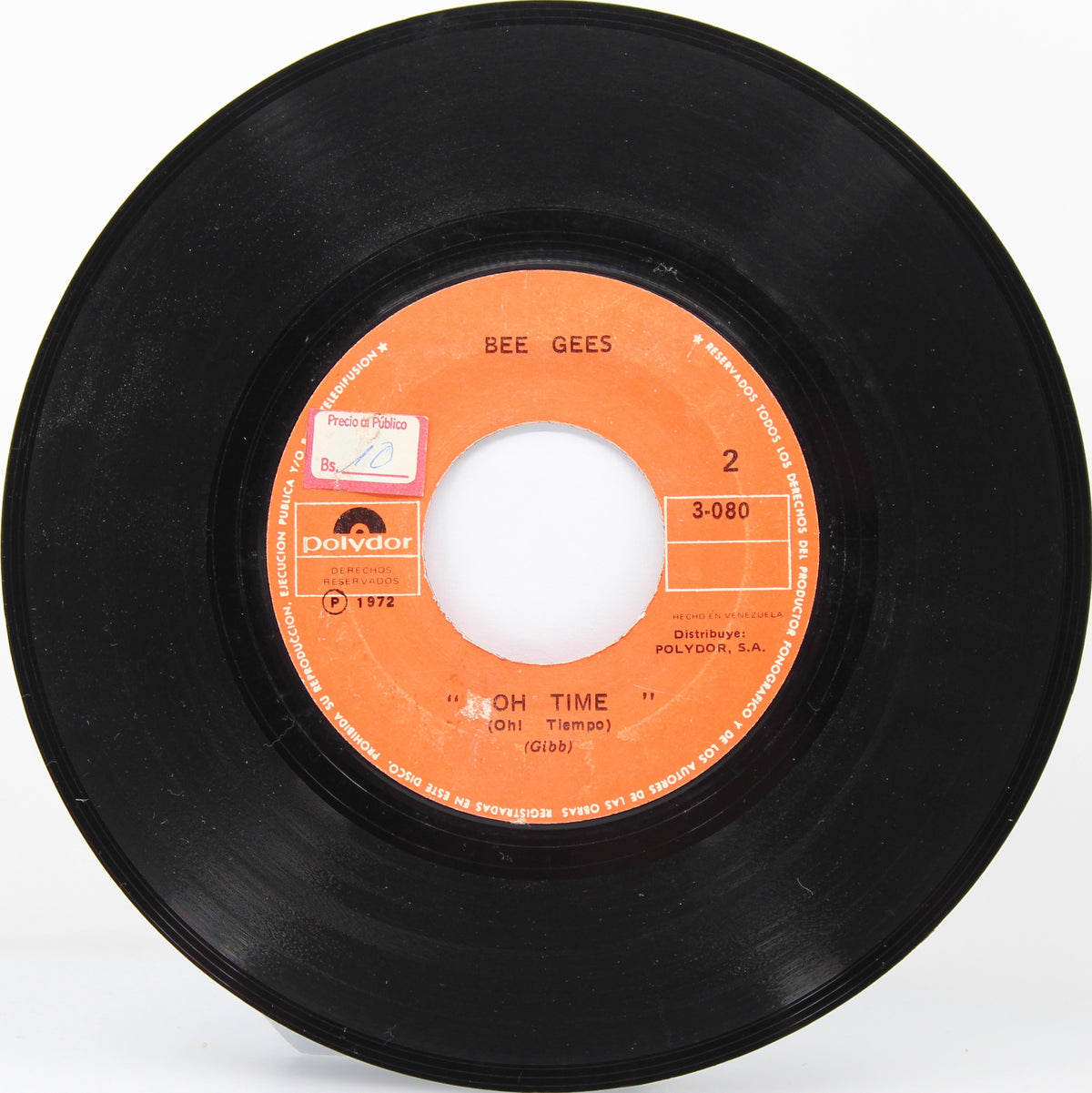 Bee Gees – My World = Mi Mundo, Vinyl, 7&quot;, Single, 45 RPM, Venezuela 1972