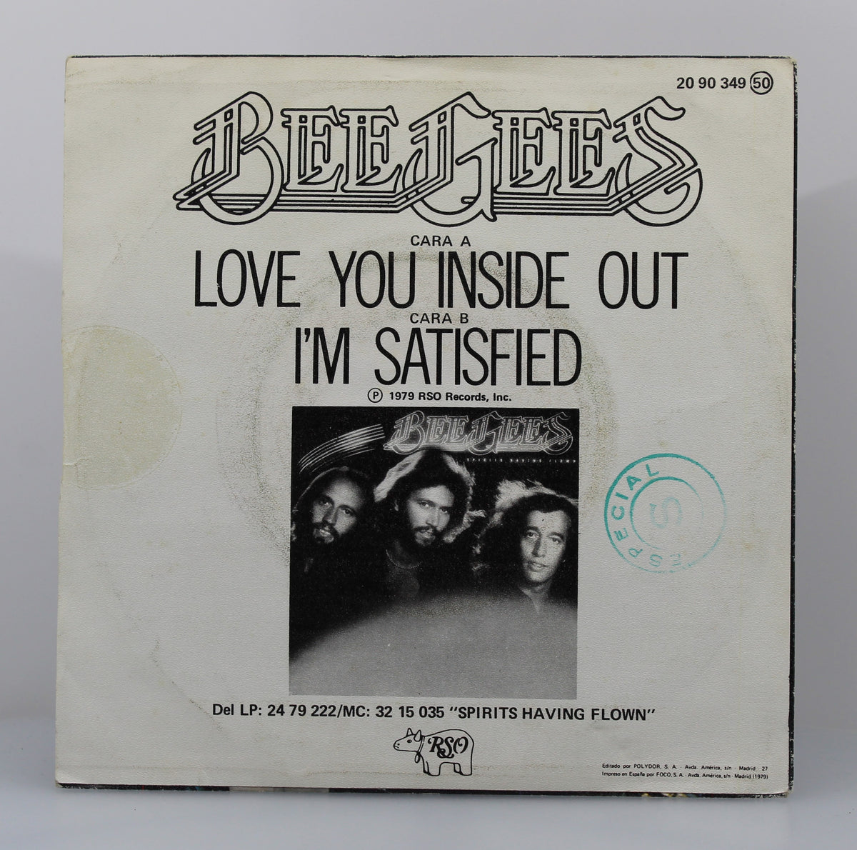 Bee Gees - Love You Inside Out, Vinyl, 7&quot;, 45 RPM, Single, Spain 1979