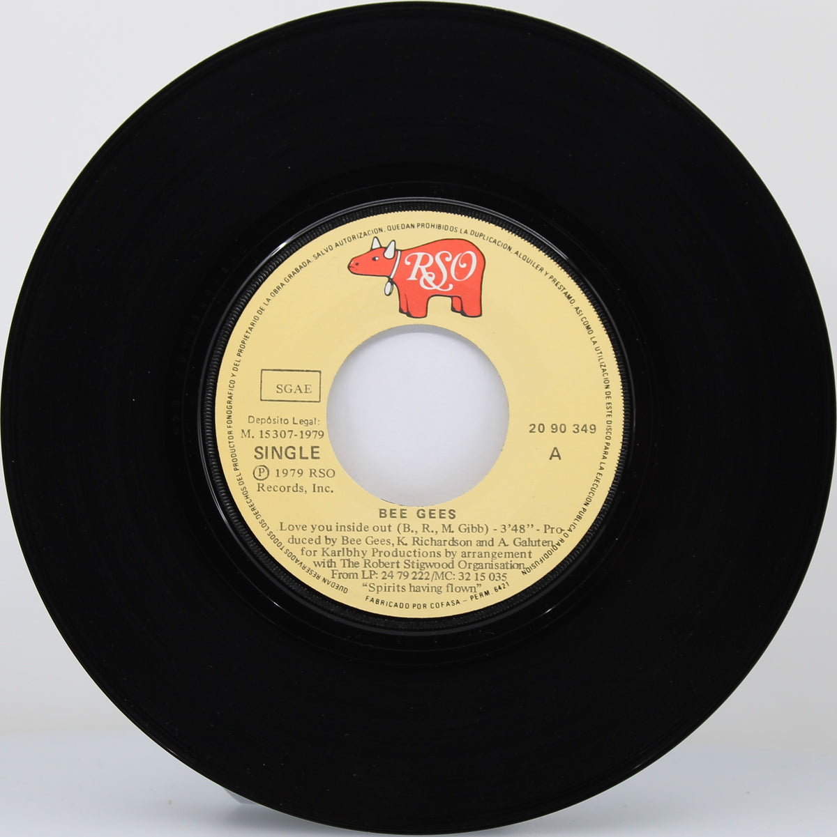 Bee Gees - Love You Inside Out, Vinyl, 7&quot;, 45 RPM, Single, Spain 1979