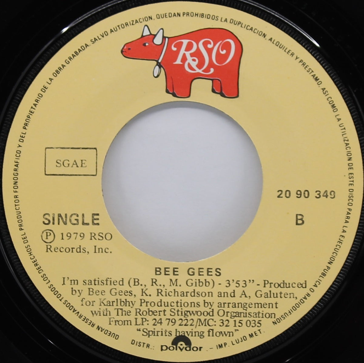 Bee Gees - Love You Inside Out, Vinyl, 7&quot;, 45 RPM, Single, Spain 1979
