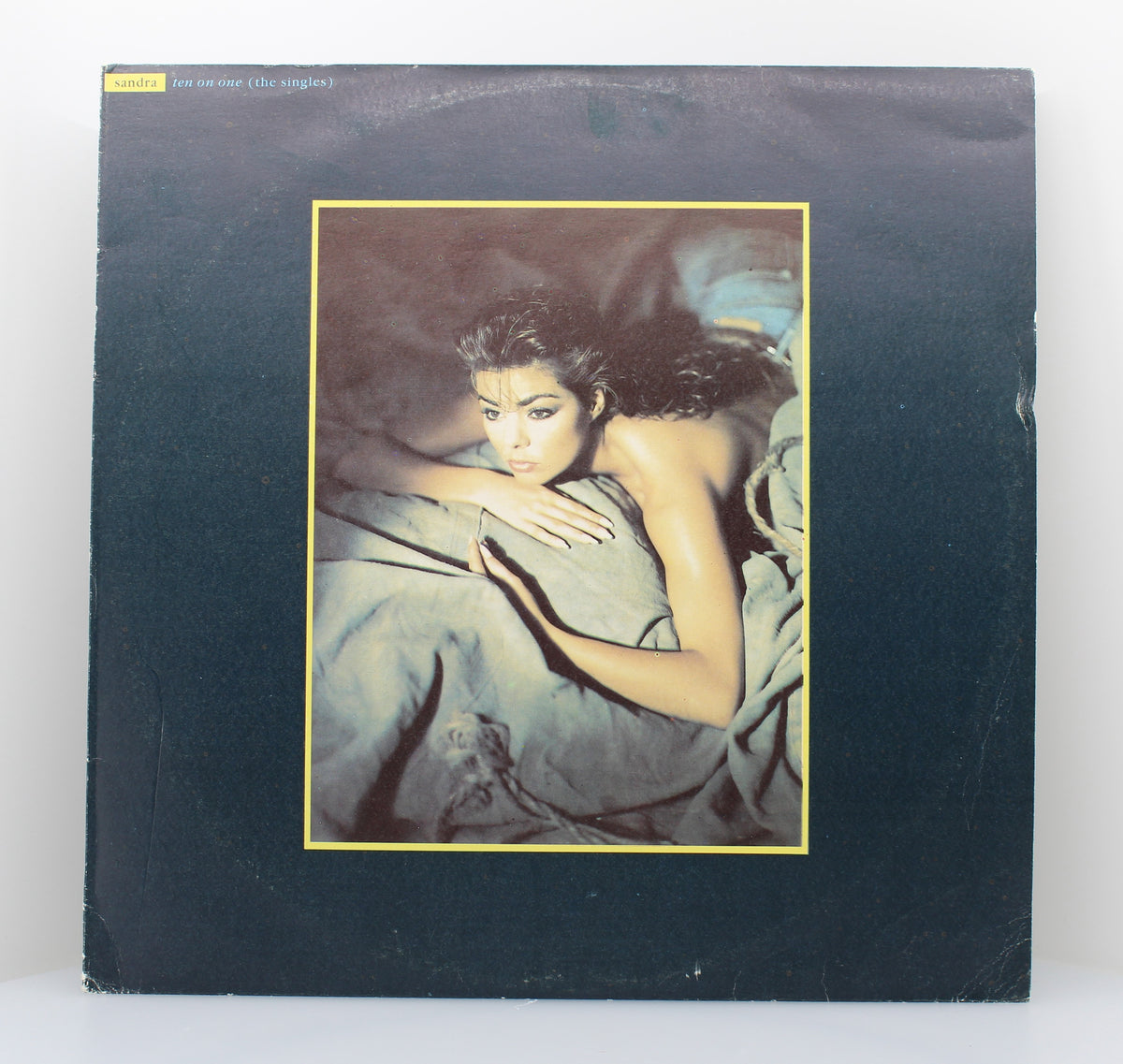Sandra – Ten On One (The Singles) / Десет В Една, Vinyl, LP, Compilation, Bulgaria 1989