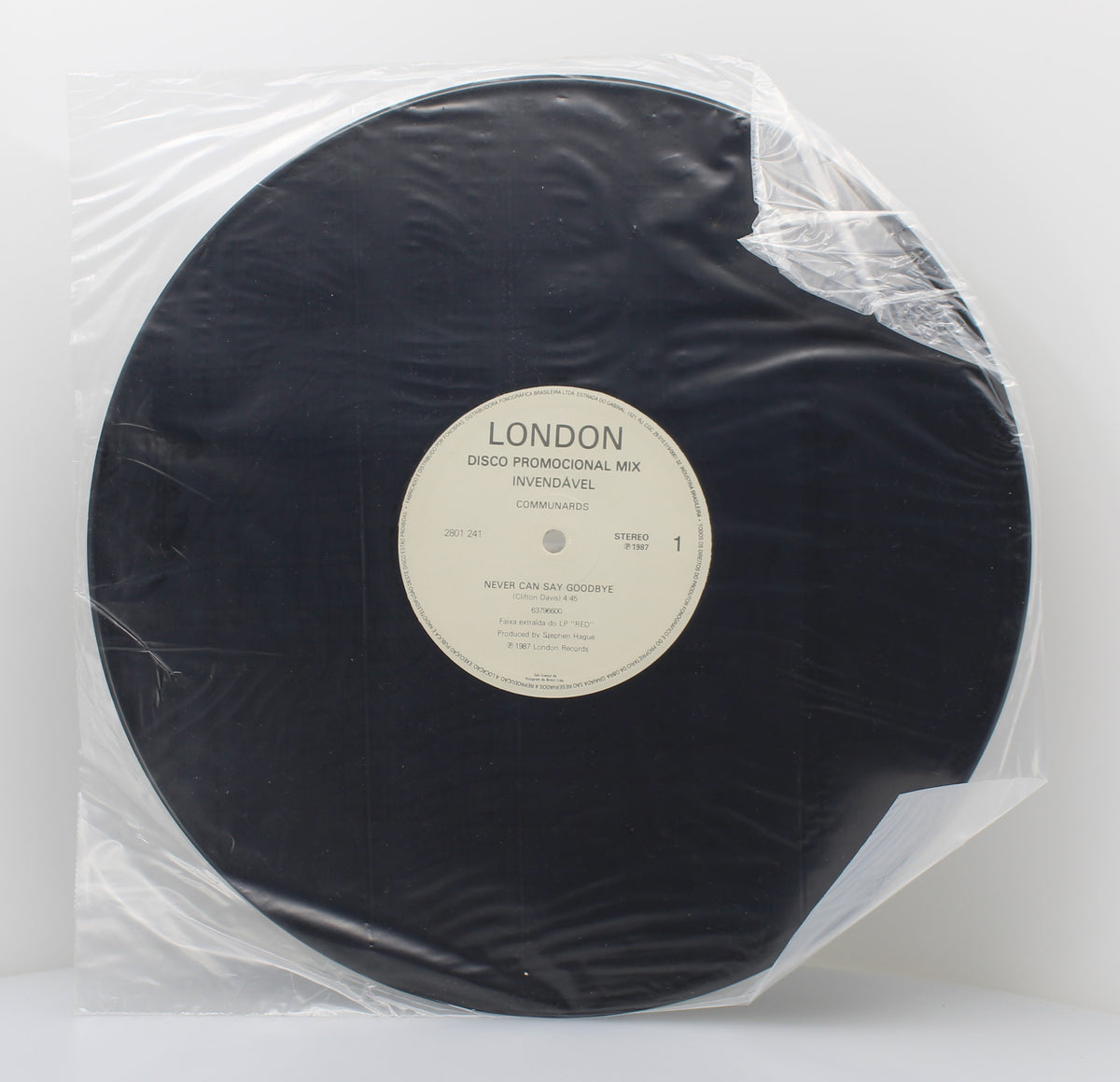 Communards* / Sandra ‎– Never Can Say Goodbye, Vinyl, 12&quot;, Club Edition, Promo, Brazil 1987